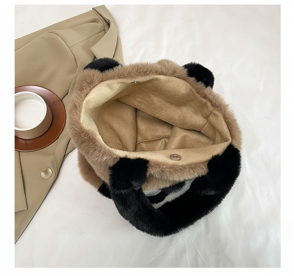 Сумка BAG-F-001-Cream/Black