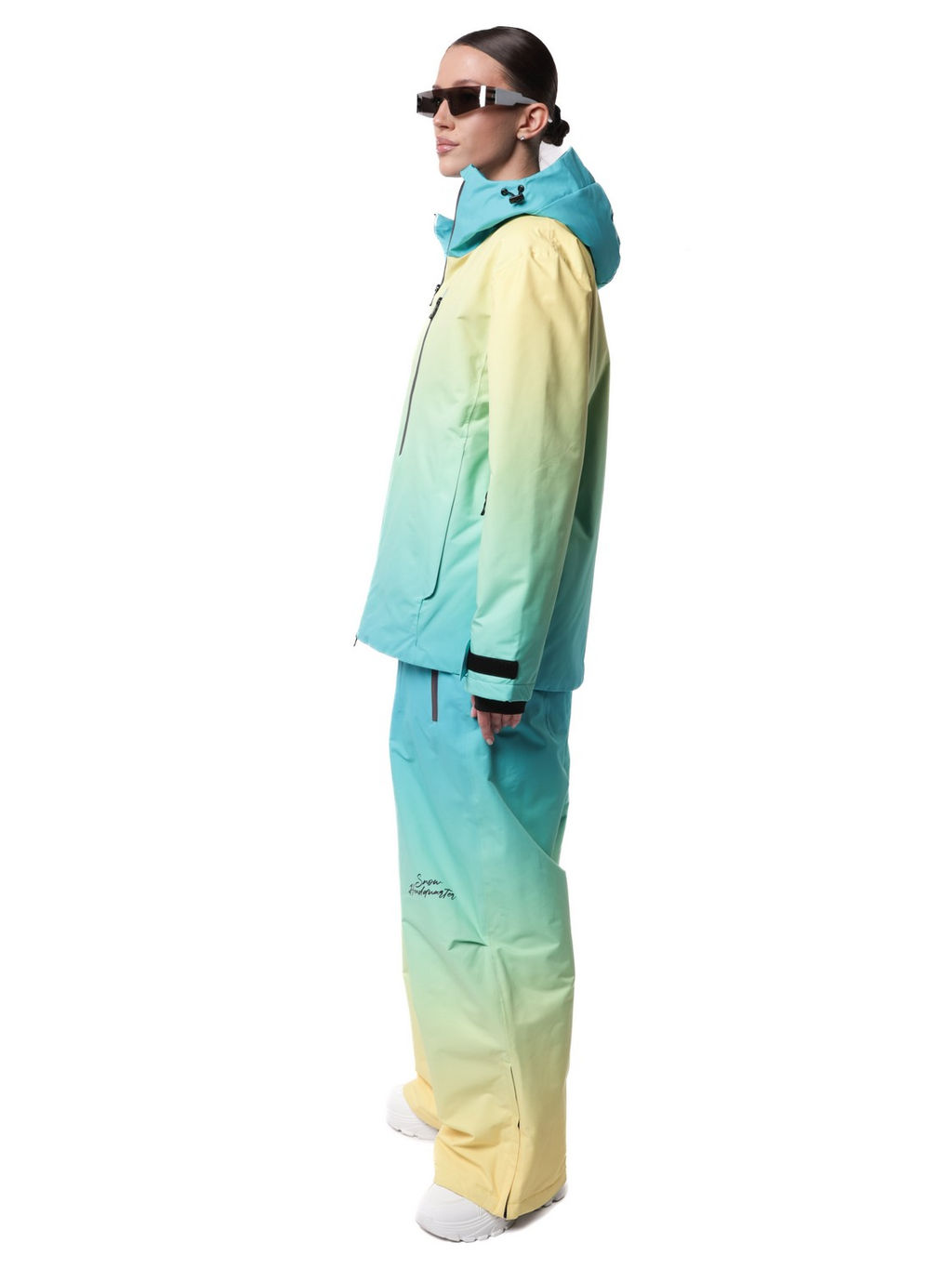 Костюм AB-0532 Желто-голубой