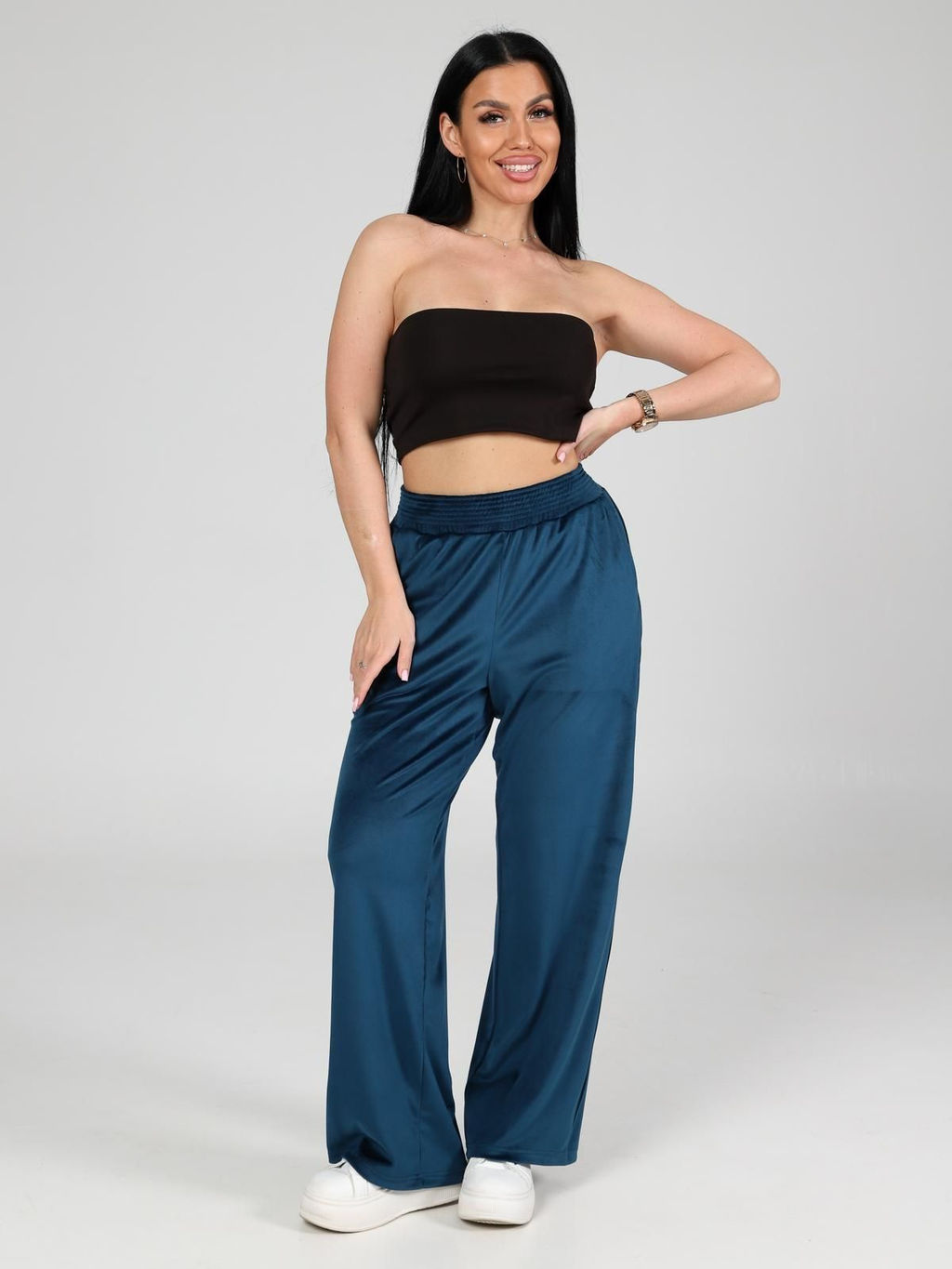 IV-CAPRIZ Марлена Купер - брюки из велюра с лайкрой  фото 5