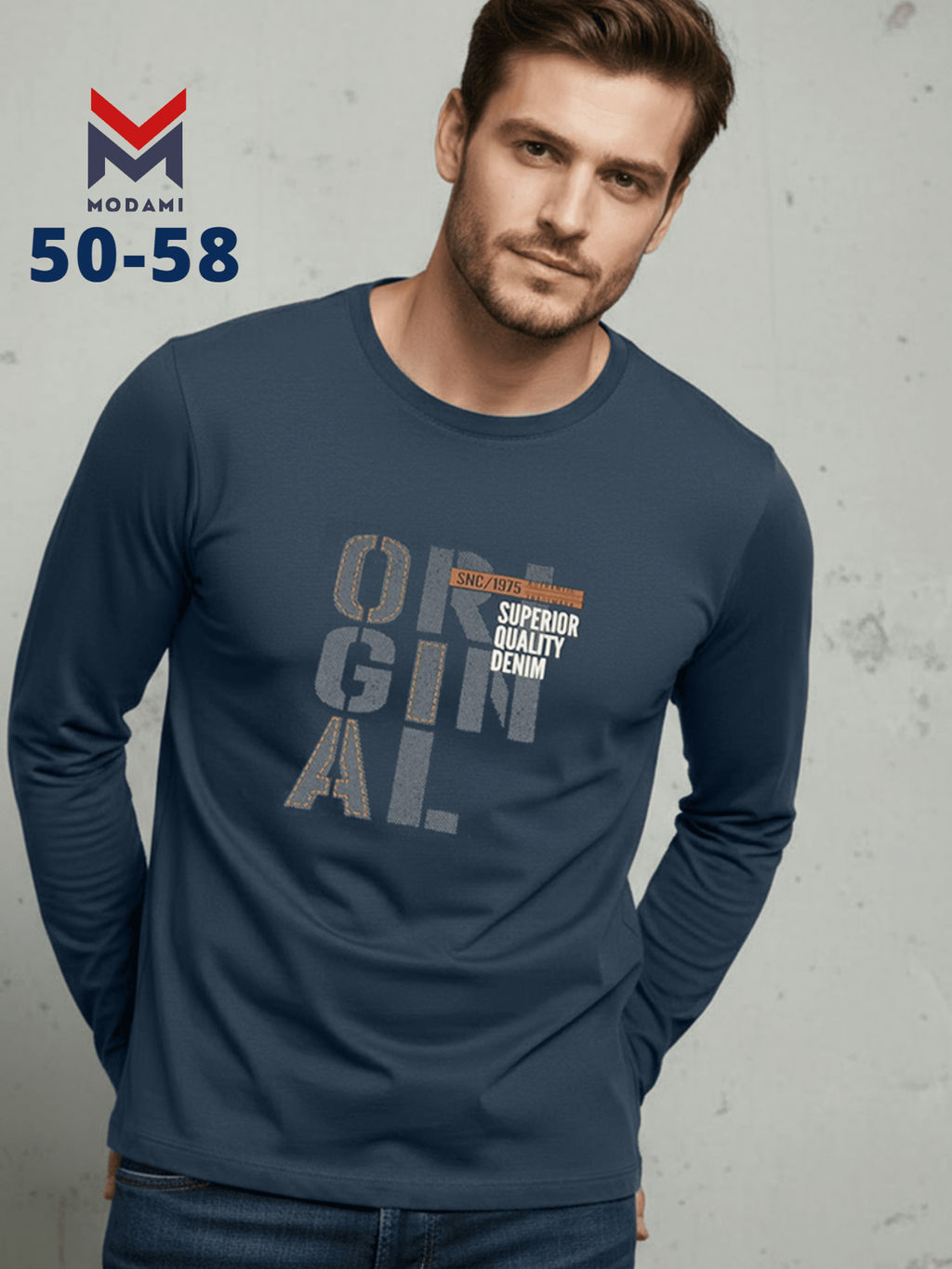 Лонгслив мужской 3578-06 Новинка