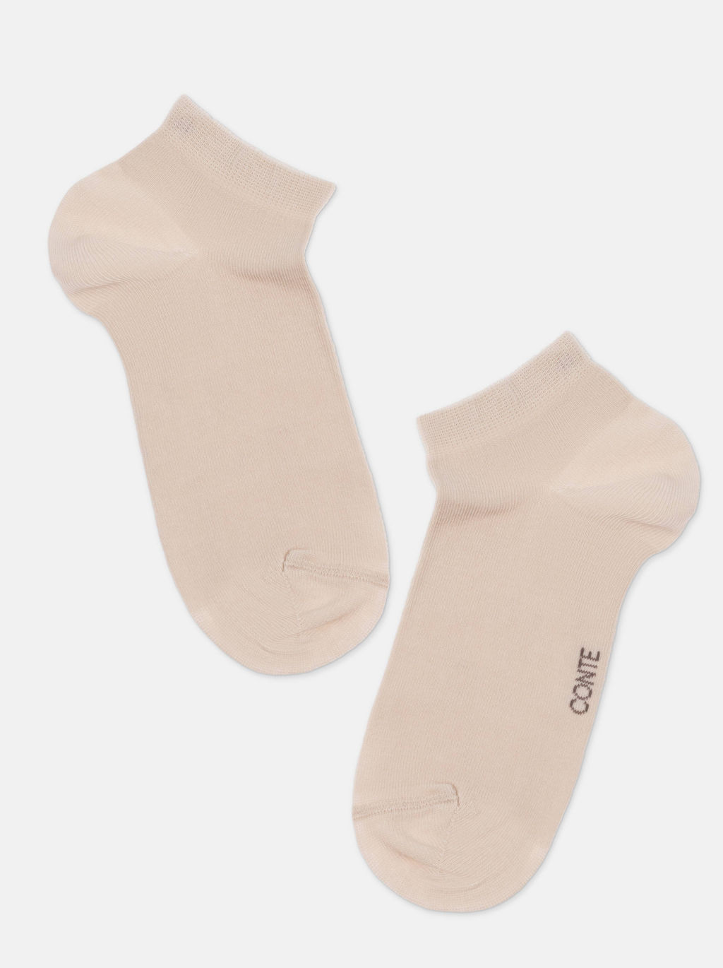 Цена за 2 пары .CONTE 3DSOCKS Носки женские (короткие) бежевый - Conte elegant фото 5