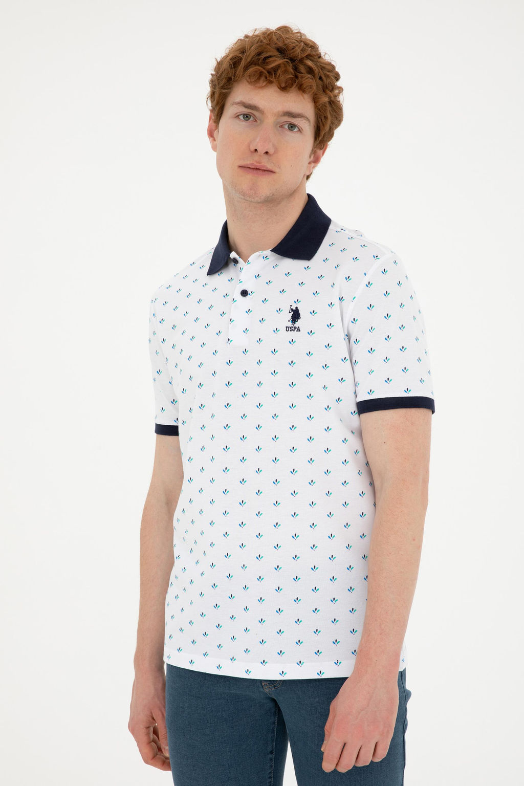 U. S. Polo Assn / Мужская белая футболка - U.s. polo assn фото 10