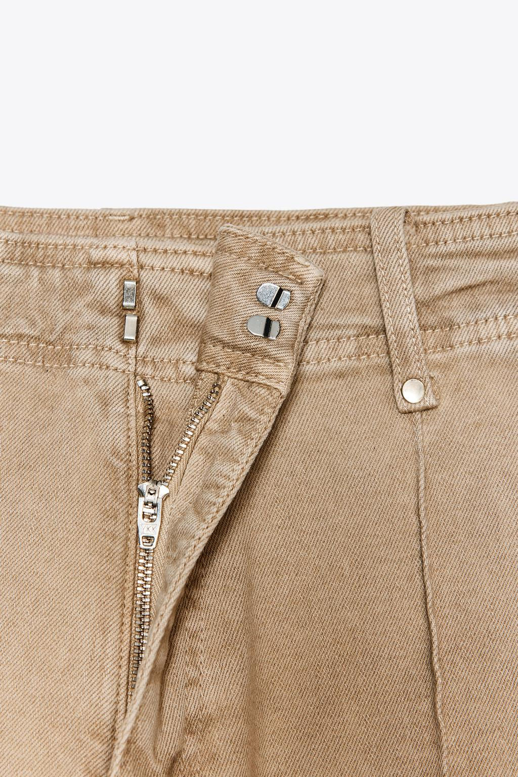 ZW COLLECTION WIDE-LEG HIGH-WAIST JEANS - Zara фото 24