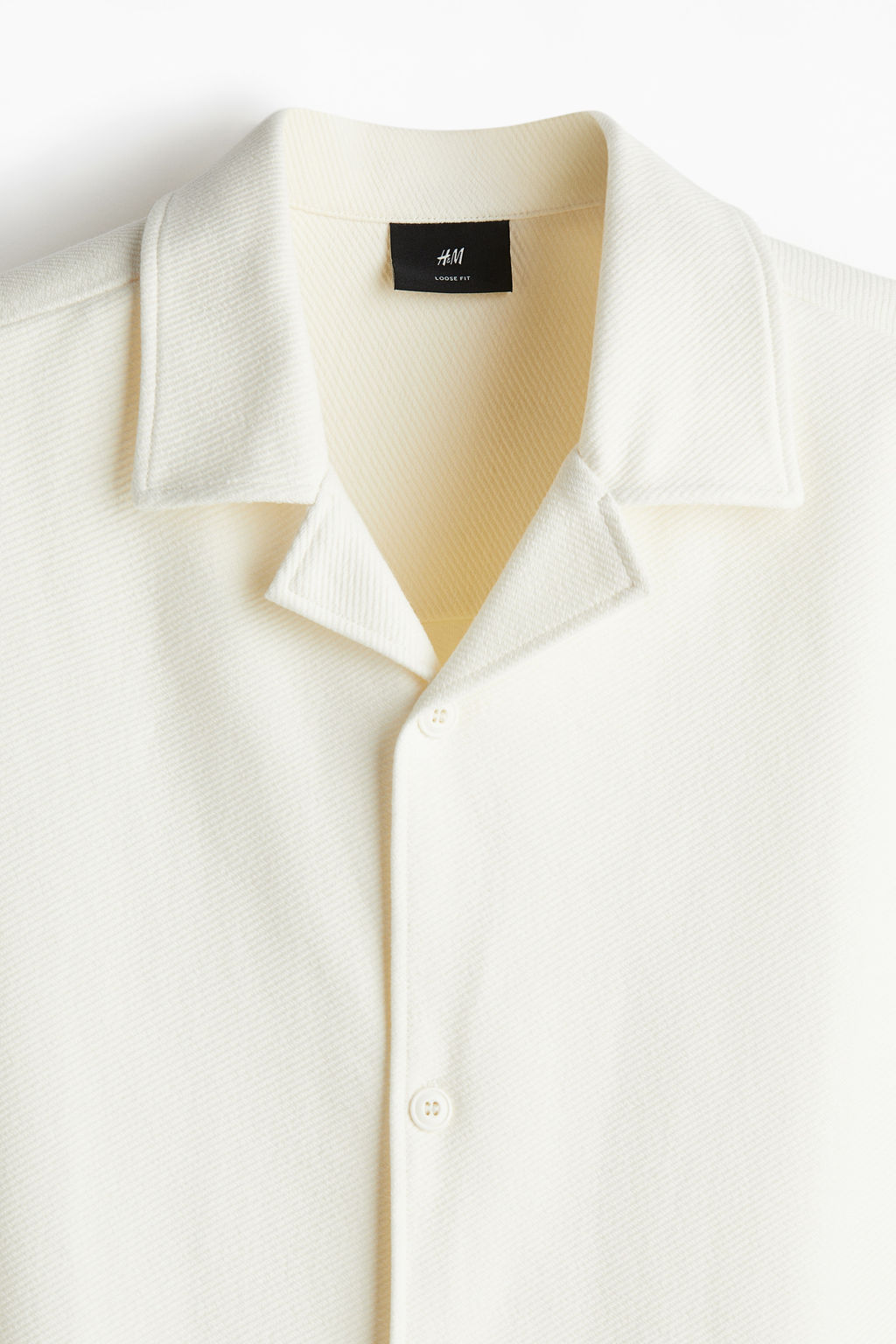 Camisa resort cepillada Loose Fit - H&m фото 2