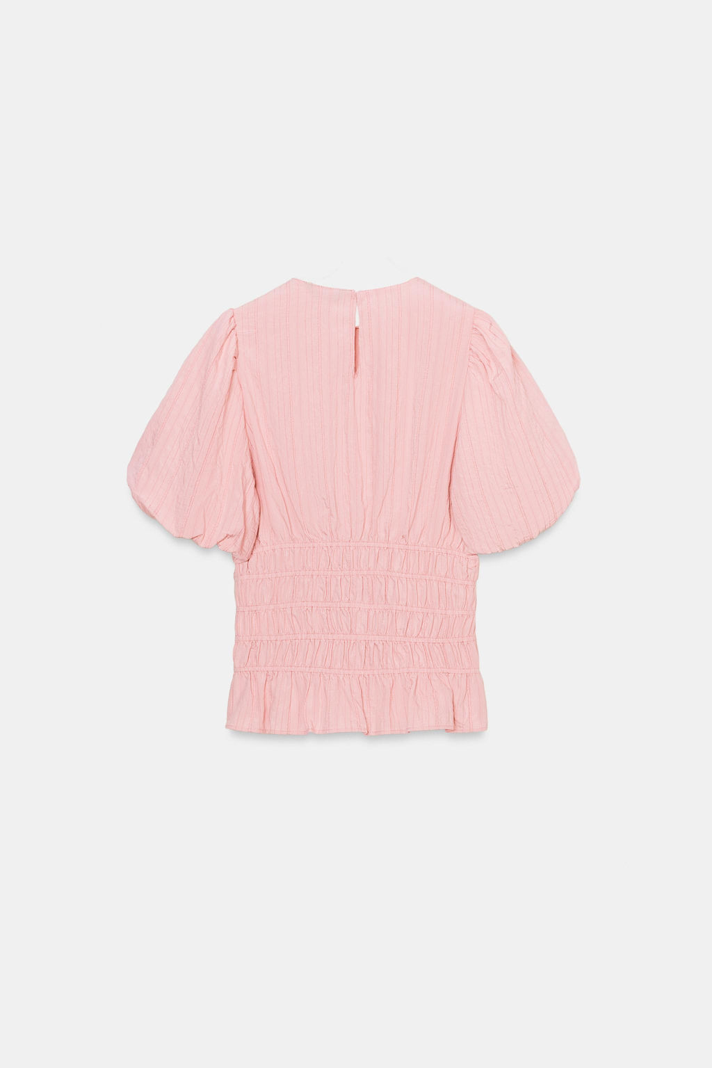 SMOCKED PUFF SLEEVE TOP - Zara фото 17