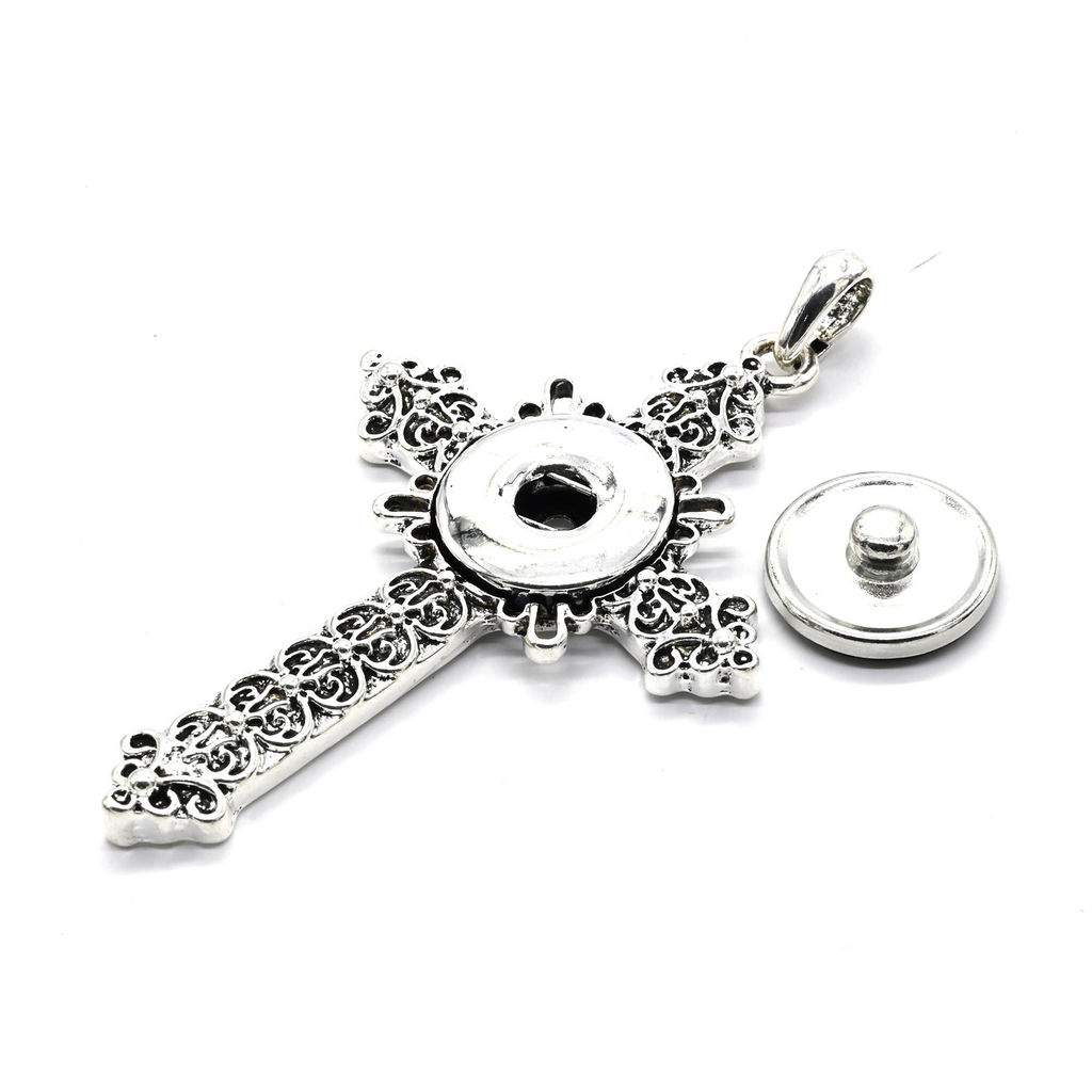 Нательный крестик из прессованного янтаря 46*72мм цв.коньячный Радуга камня