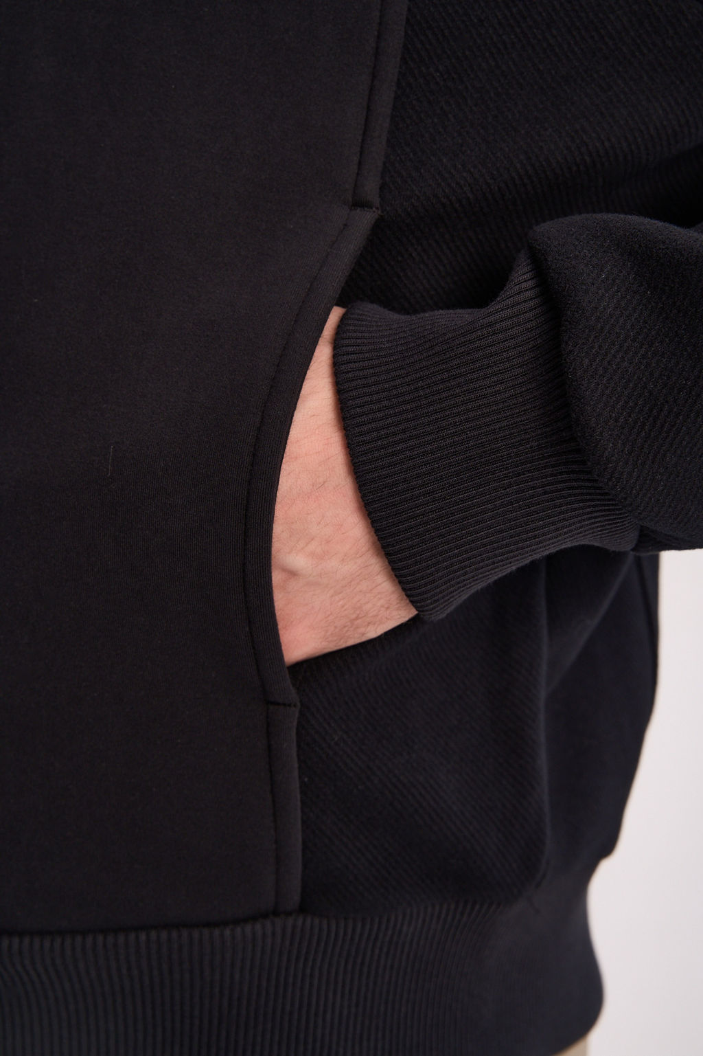 Олимпийка утепленная Черный