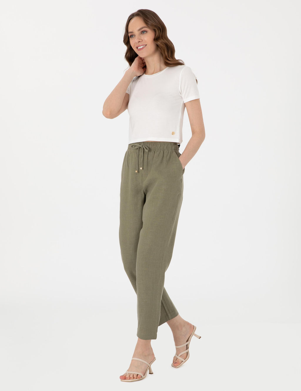 Beyaz Regular Fit Ti__rt