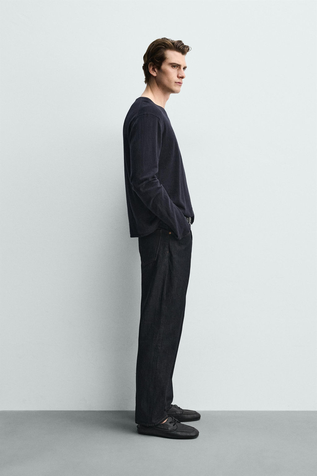 JEANS STRAIGHT FIT / ?ndigo - Zara фото 4