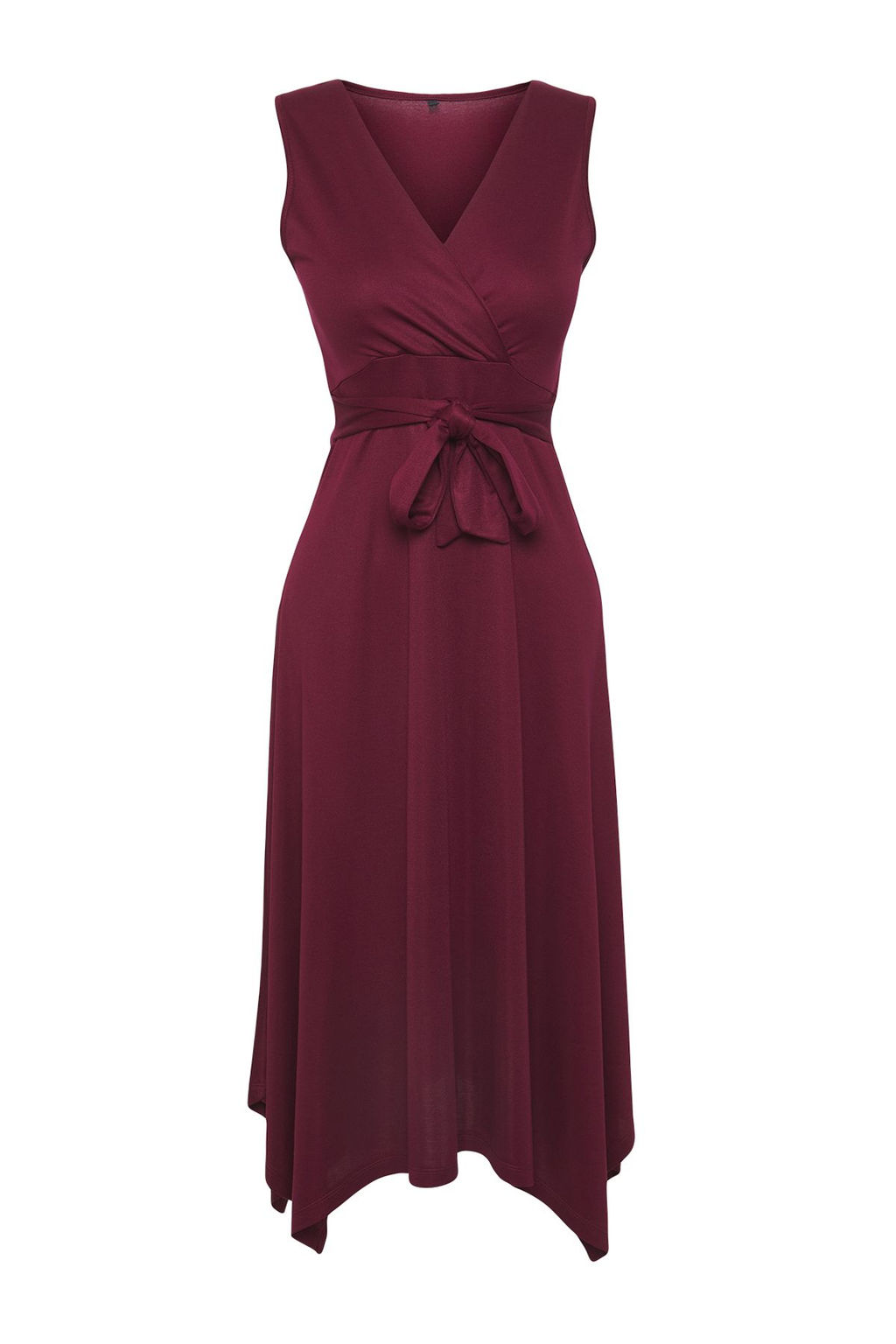 Murdum Pike Y?rtmacl? Kruvaze Kapamal? Maxi Esnek Orme Elbise TWOSS25EL00458 - Trendyolmilla фото 5