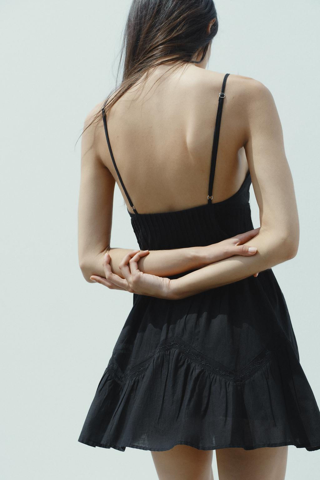 EMBROIDERED SHORT DRESS - Zara фото 10