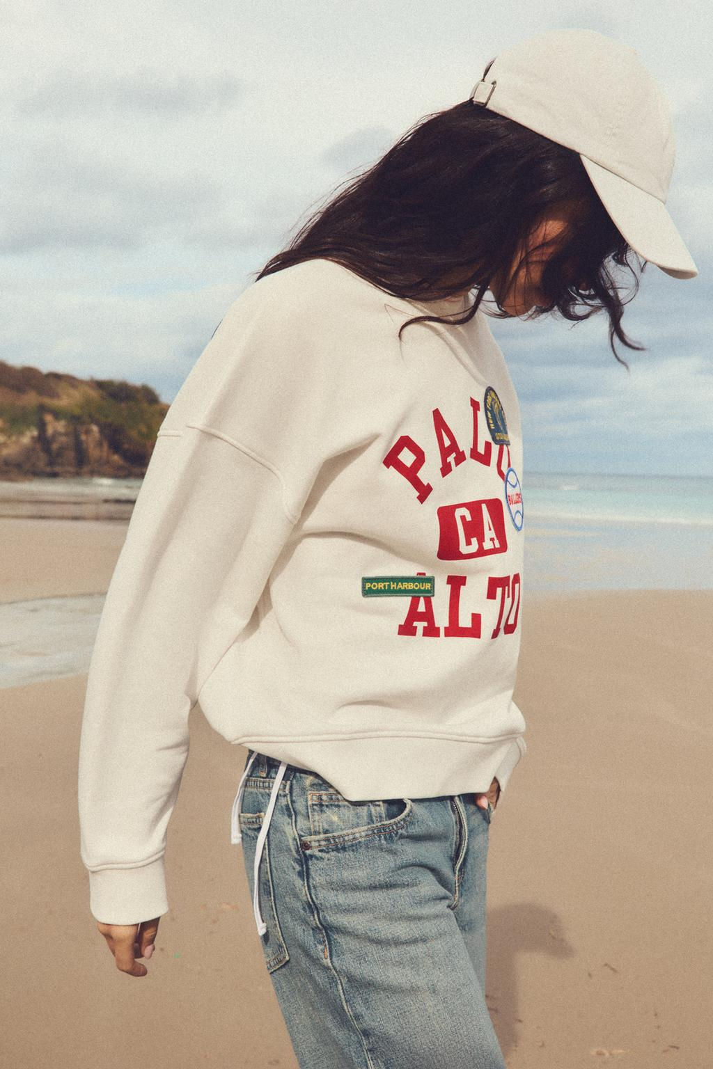 HOODIE WITH PATCHES - Zara фото 3