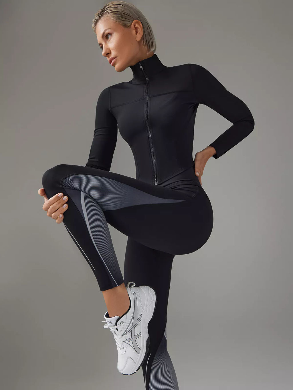 Леггинсы с высокой посадкой моделирующего кроя - NEVERLATE фото 6