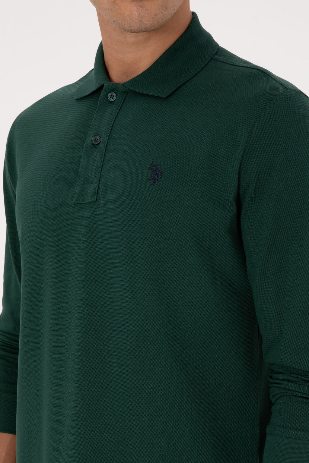 Erkek Koyu Ye_il Basic Sweatshirt Sepette S_rpriz _ndirim - U.s. polo assn фото 14