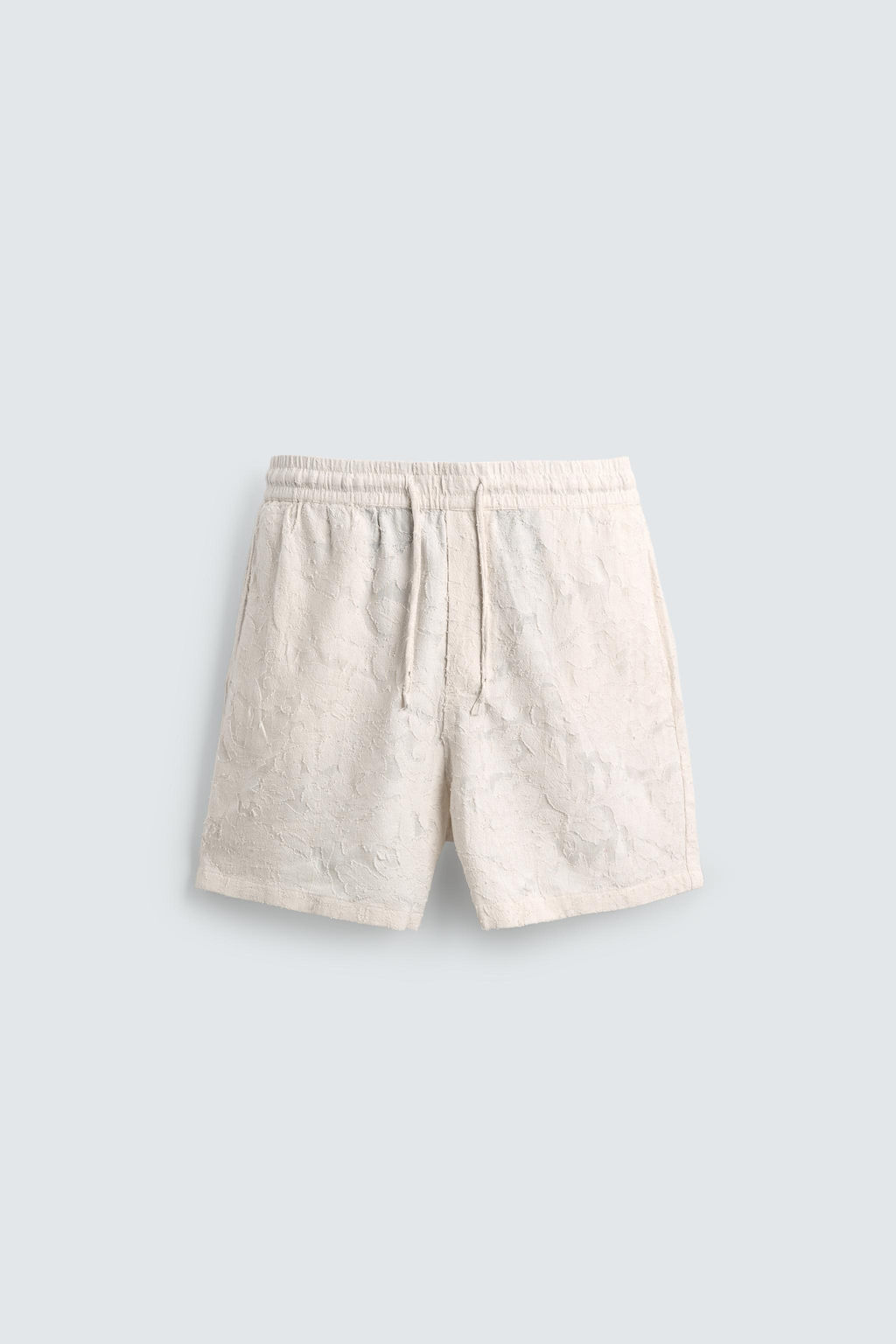 BERMUDA JACQUARD TEXTURA / Crudo