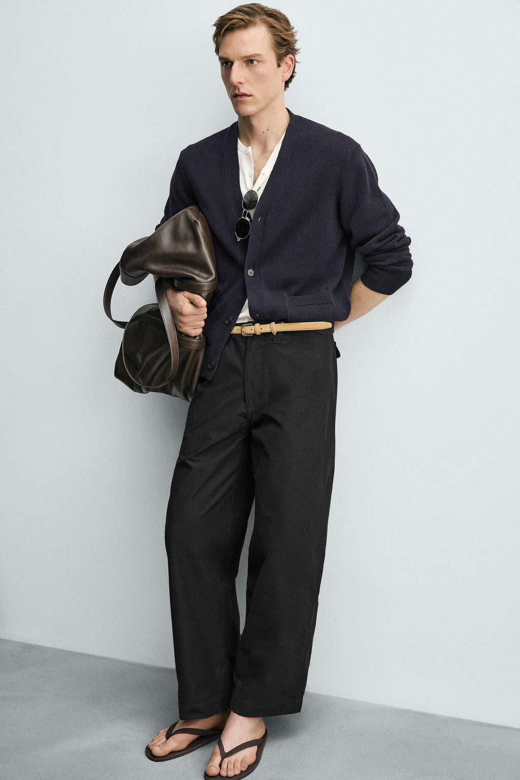 PANTAL?N BALLOON FIT / Negro - Zara фото 6