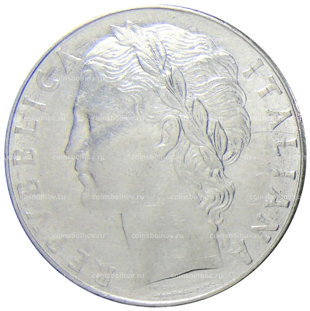 100 лир 1977 года Италия