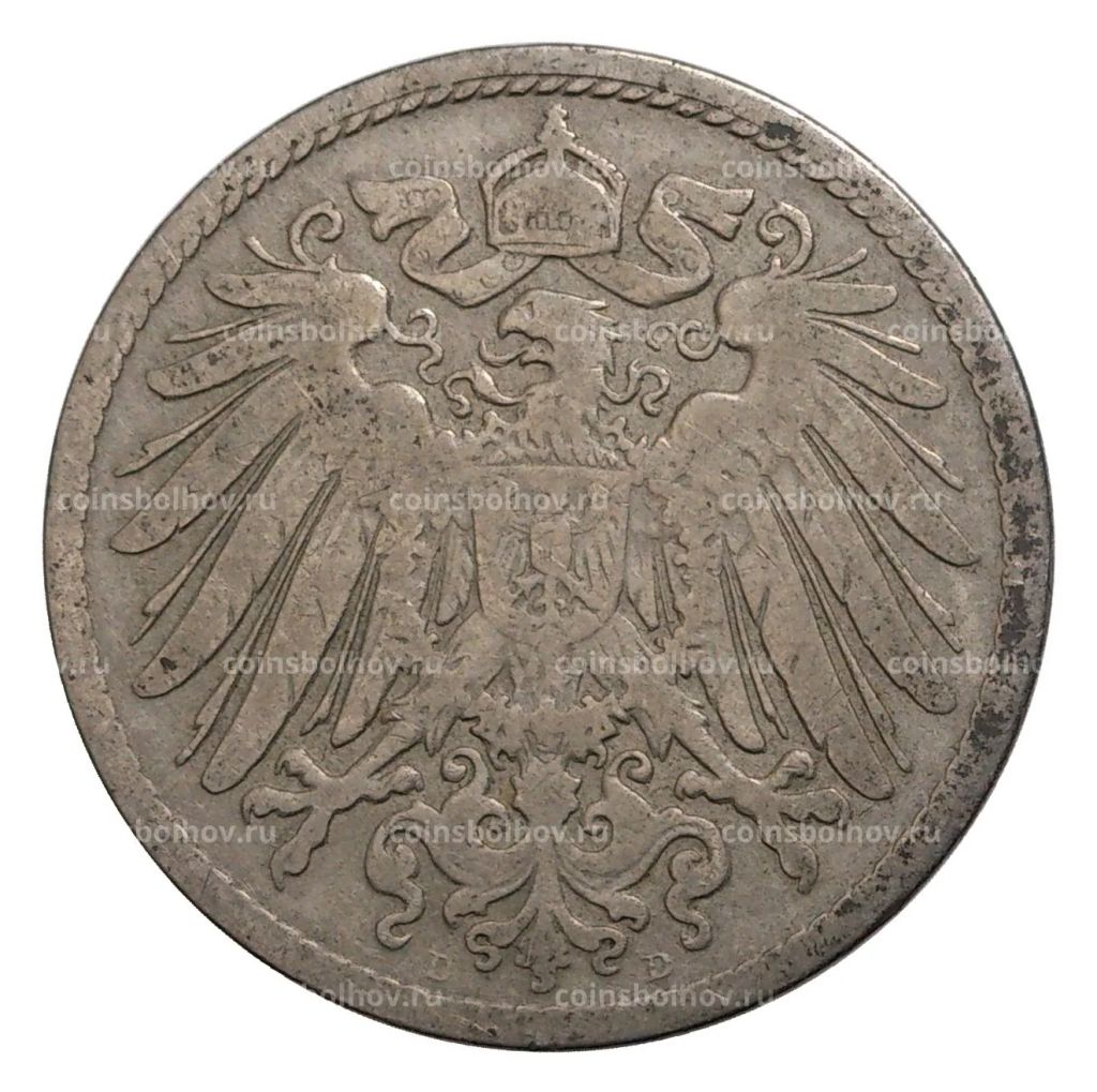 10 пфеннигов 1891 года D Германия