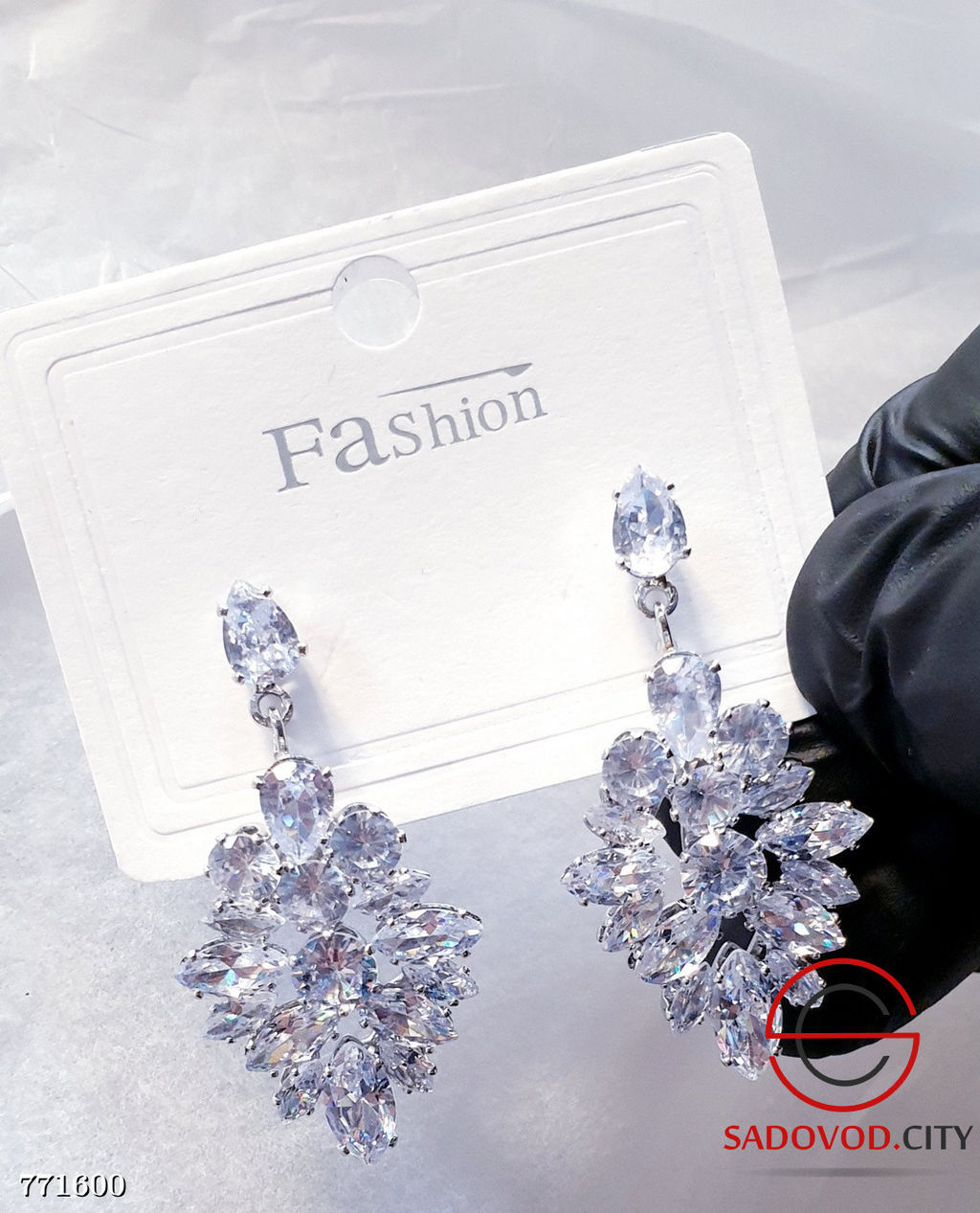 Серьги с кубическим цирконием - Bruno фото 17