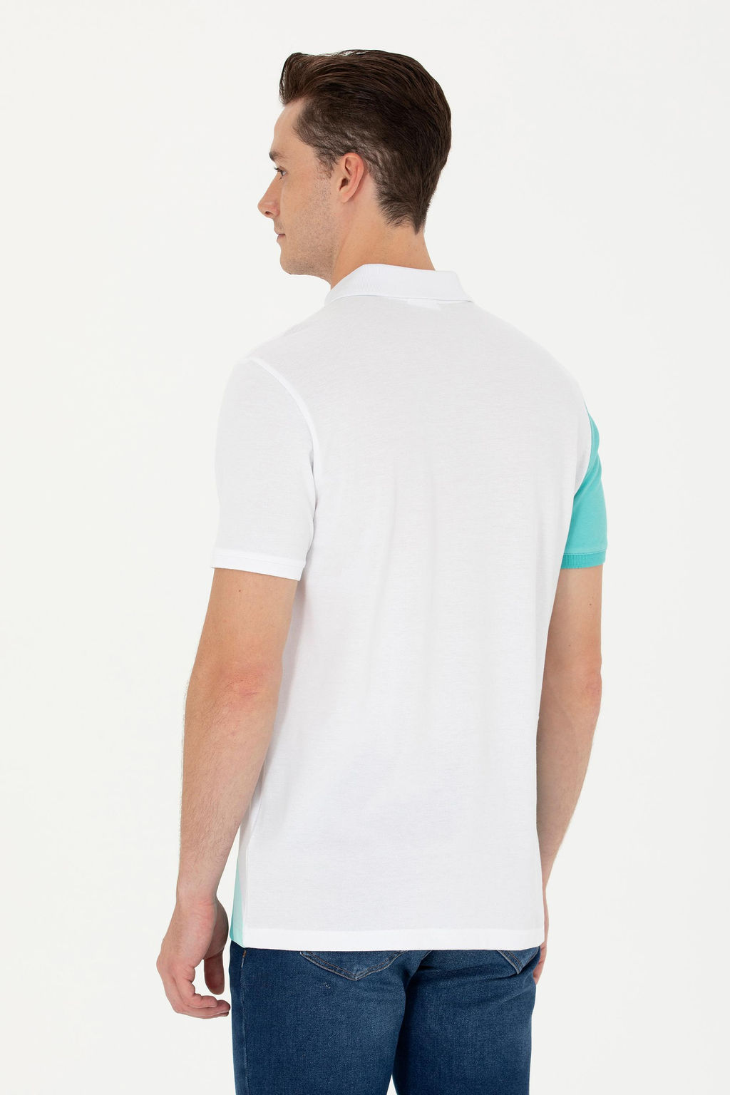 Мужская зеленая футболка - U.s. polo assn фото 19