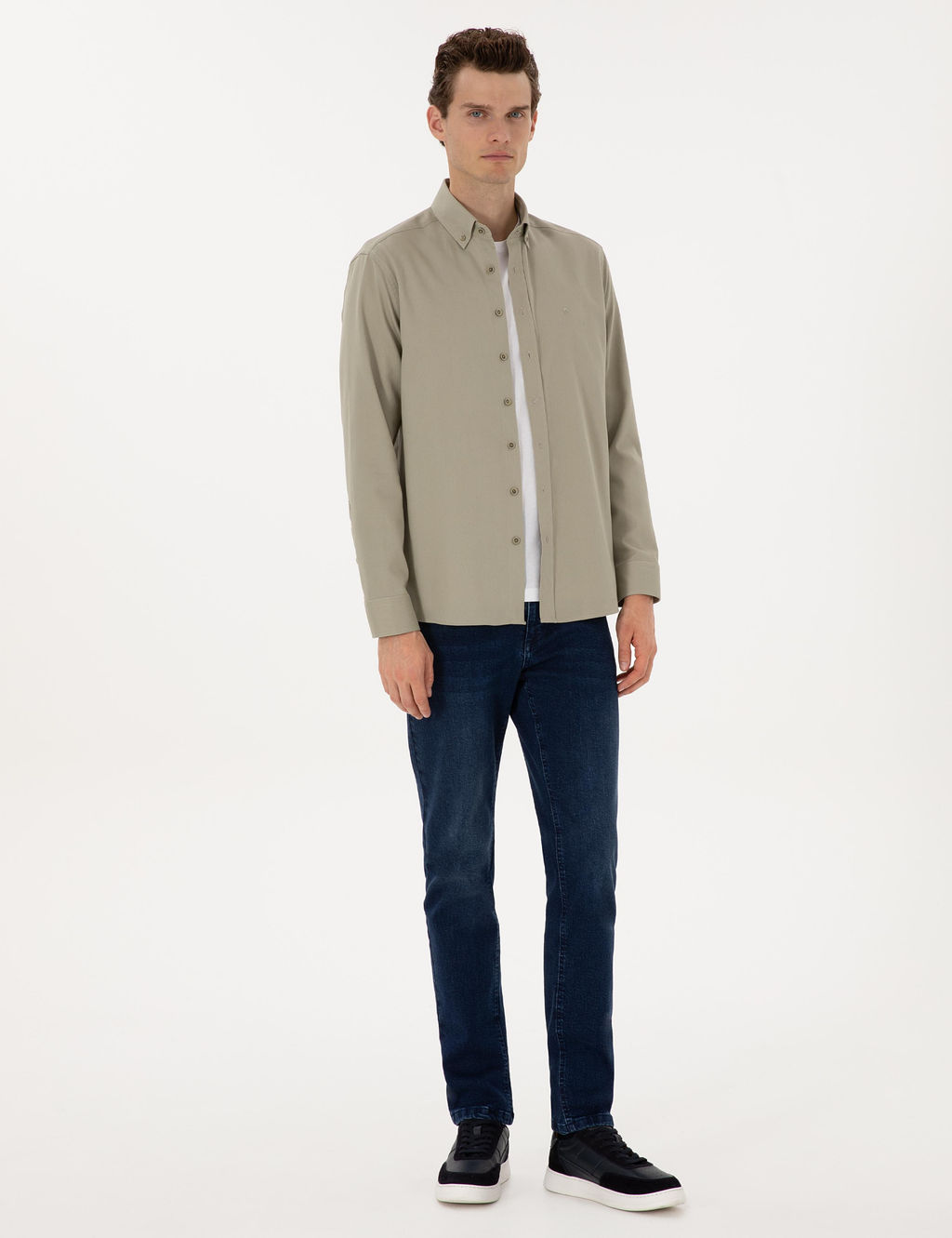 Su Ye_ili Regular Fit Uzun Kollu G_mlek - Pierre cardin фото 4