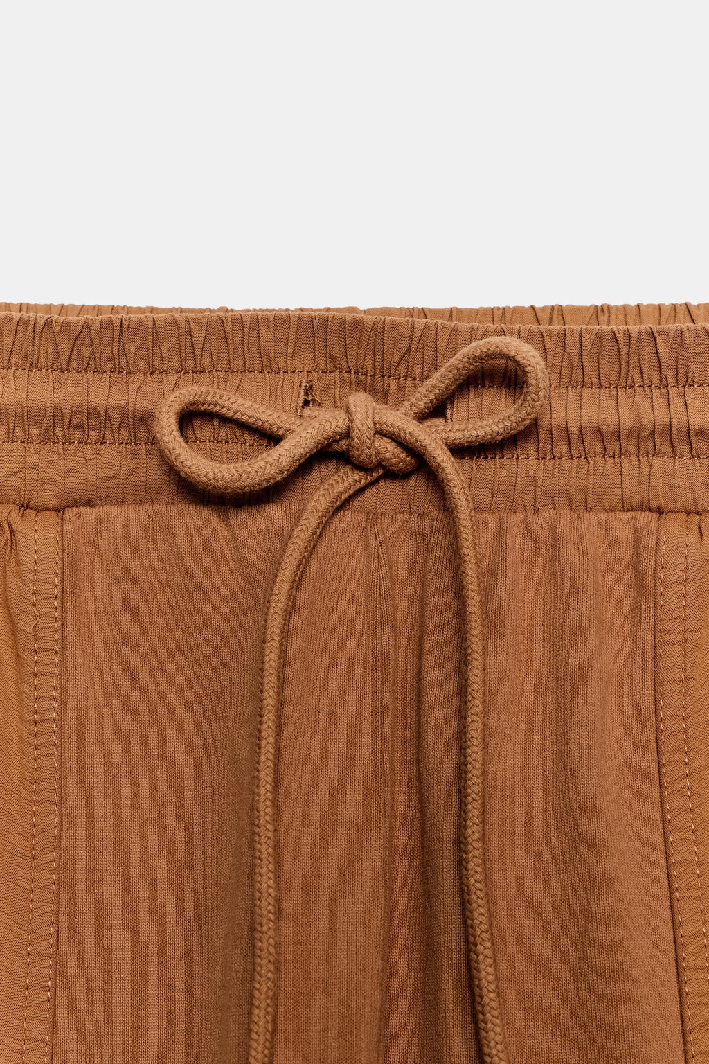 PANTAL?N CARGO EFECTO LAVADO / Naranja quemado - Zara фото 9