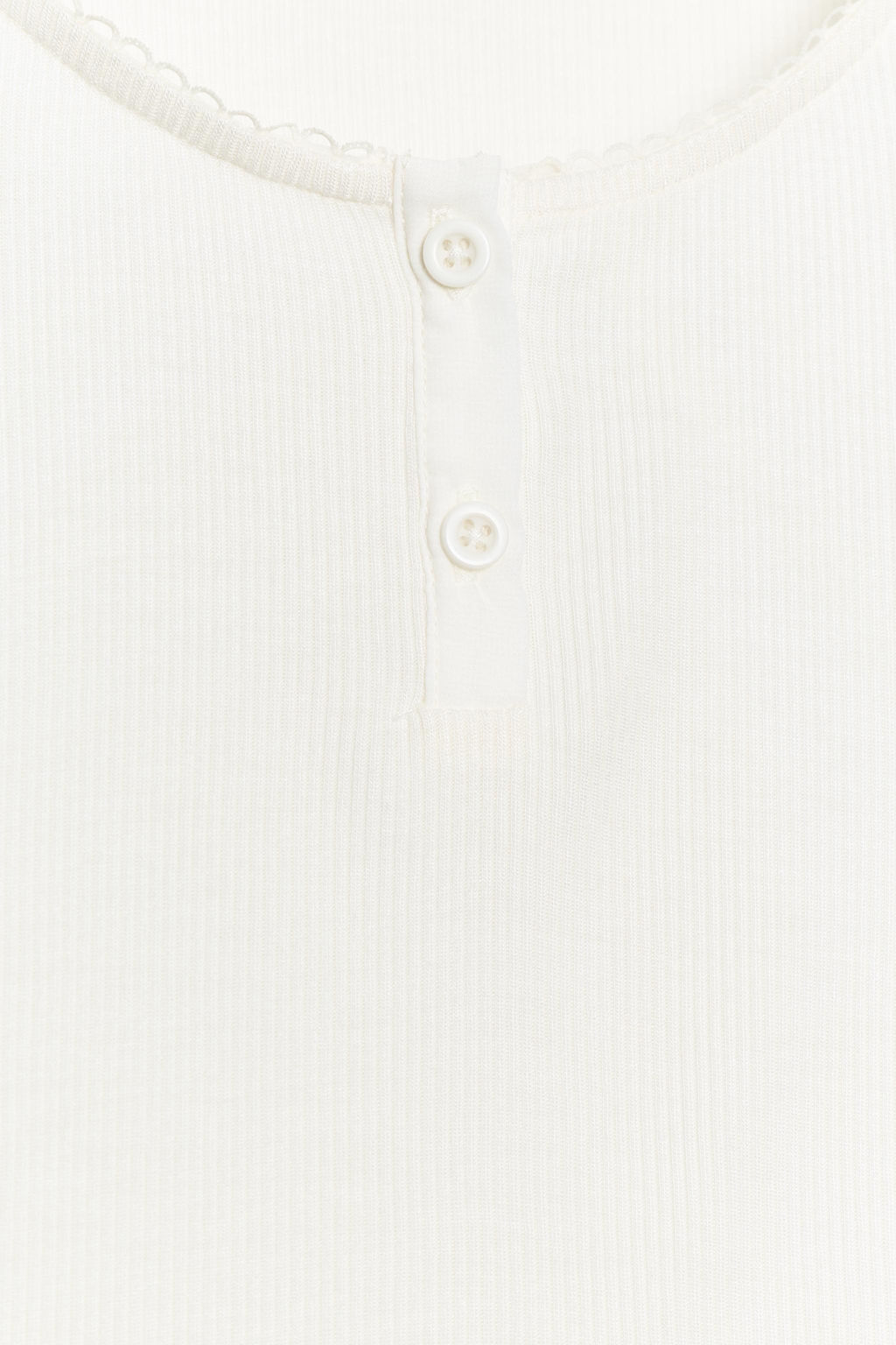 CAMISETA CUELLO PANADERO / Blanco roto - Zara фото 6