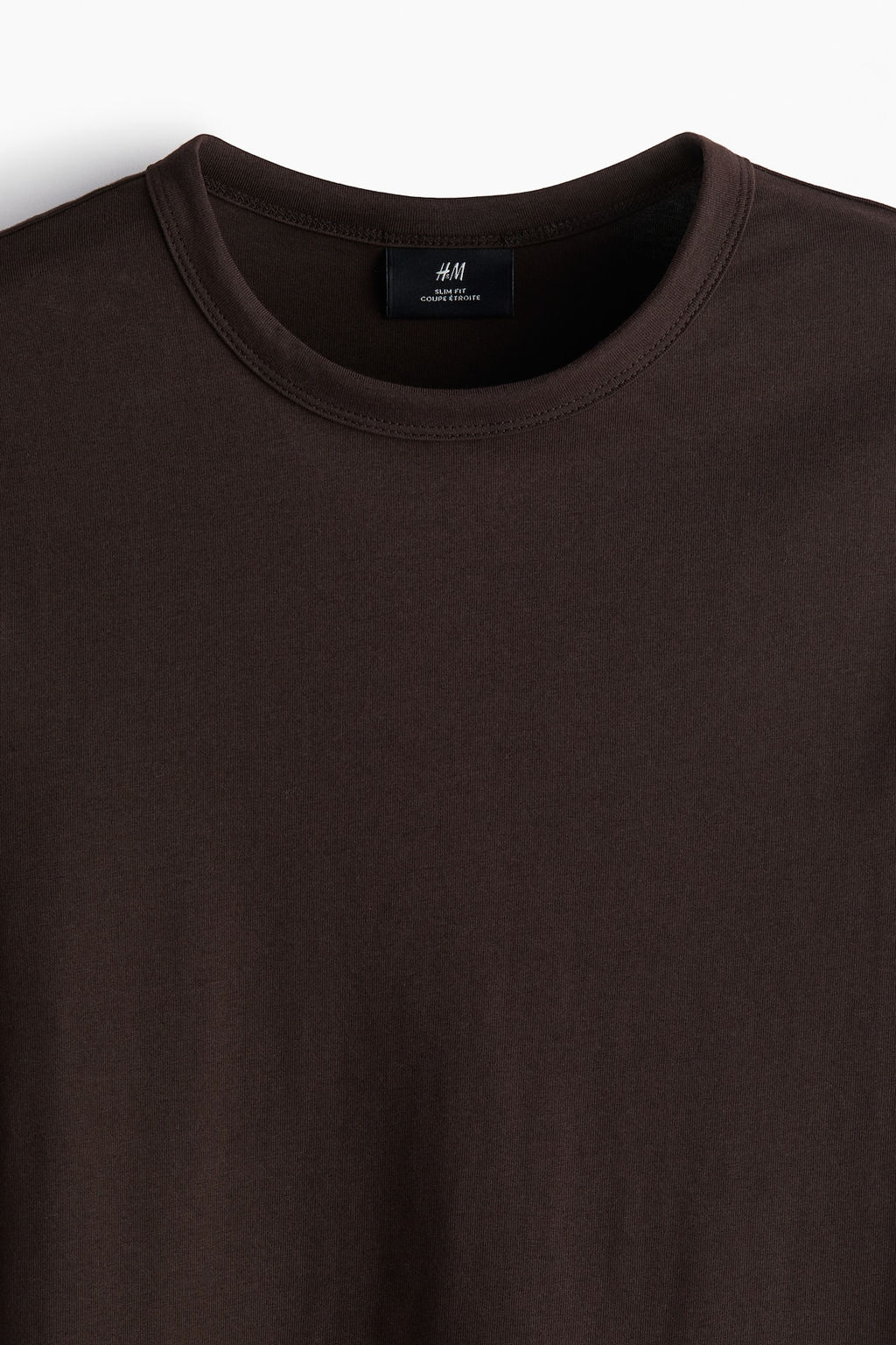 Camiseta de algodon Slim Fit - H&m фото 6