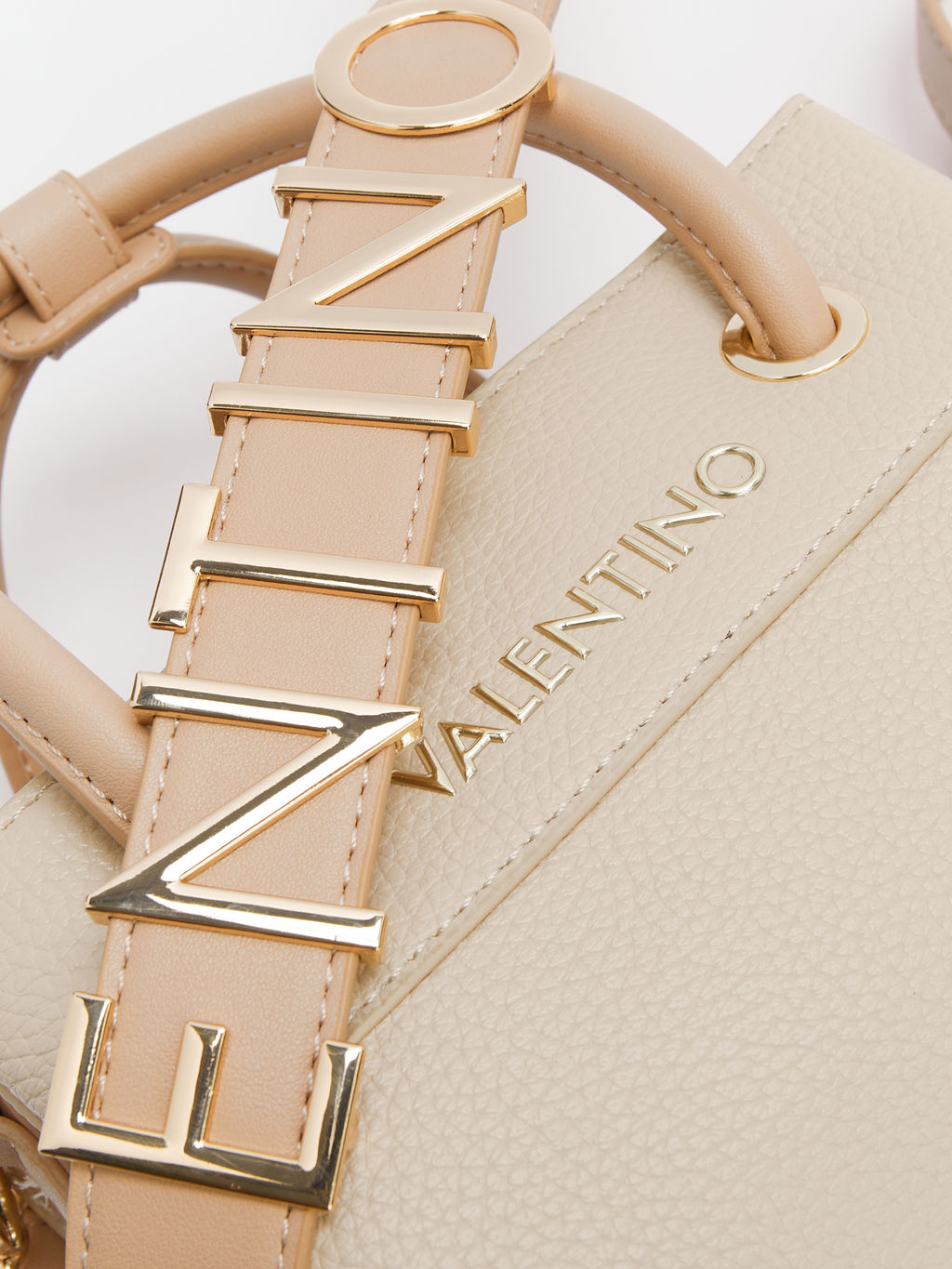 Женская сумка с ручками VALENTINO ALEXIA Артикул 4070865, молочно-бежевый