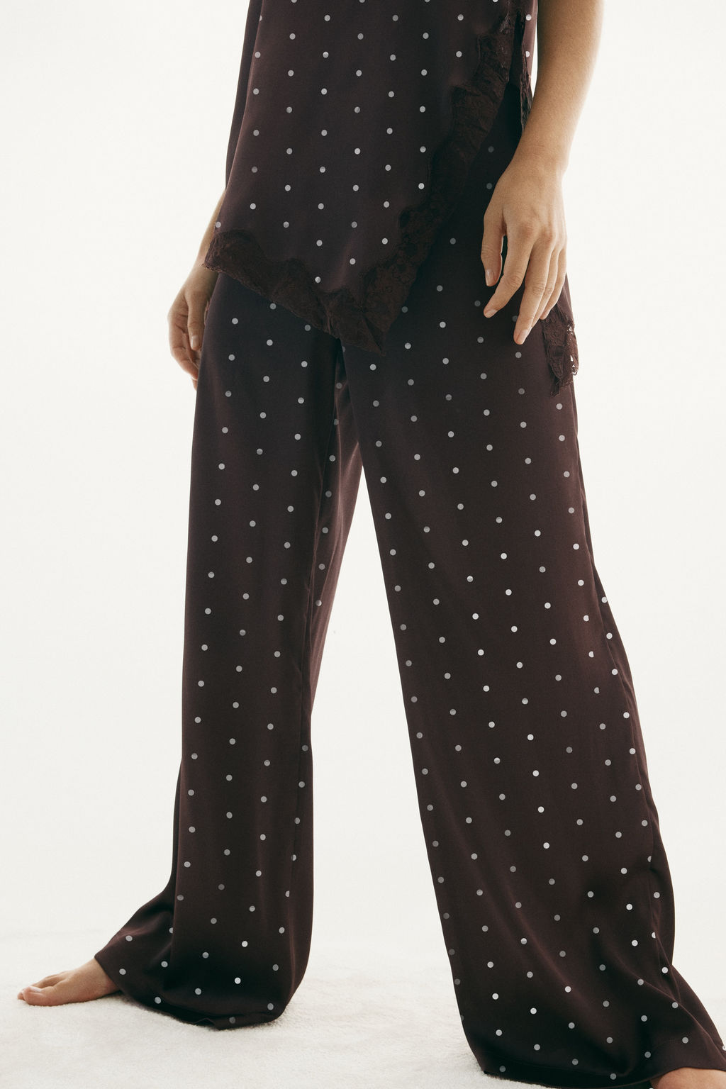 Satin pyjamas - H&m фото 6