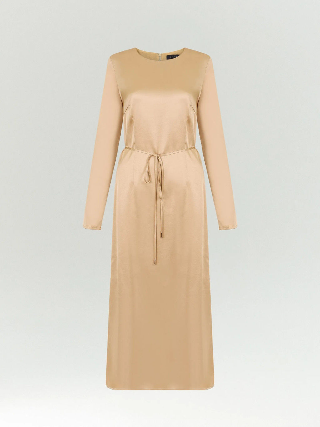 ЕМКА / Платье макси из вискозы с поясом - Emka фото 2