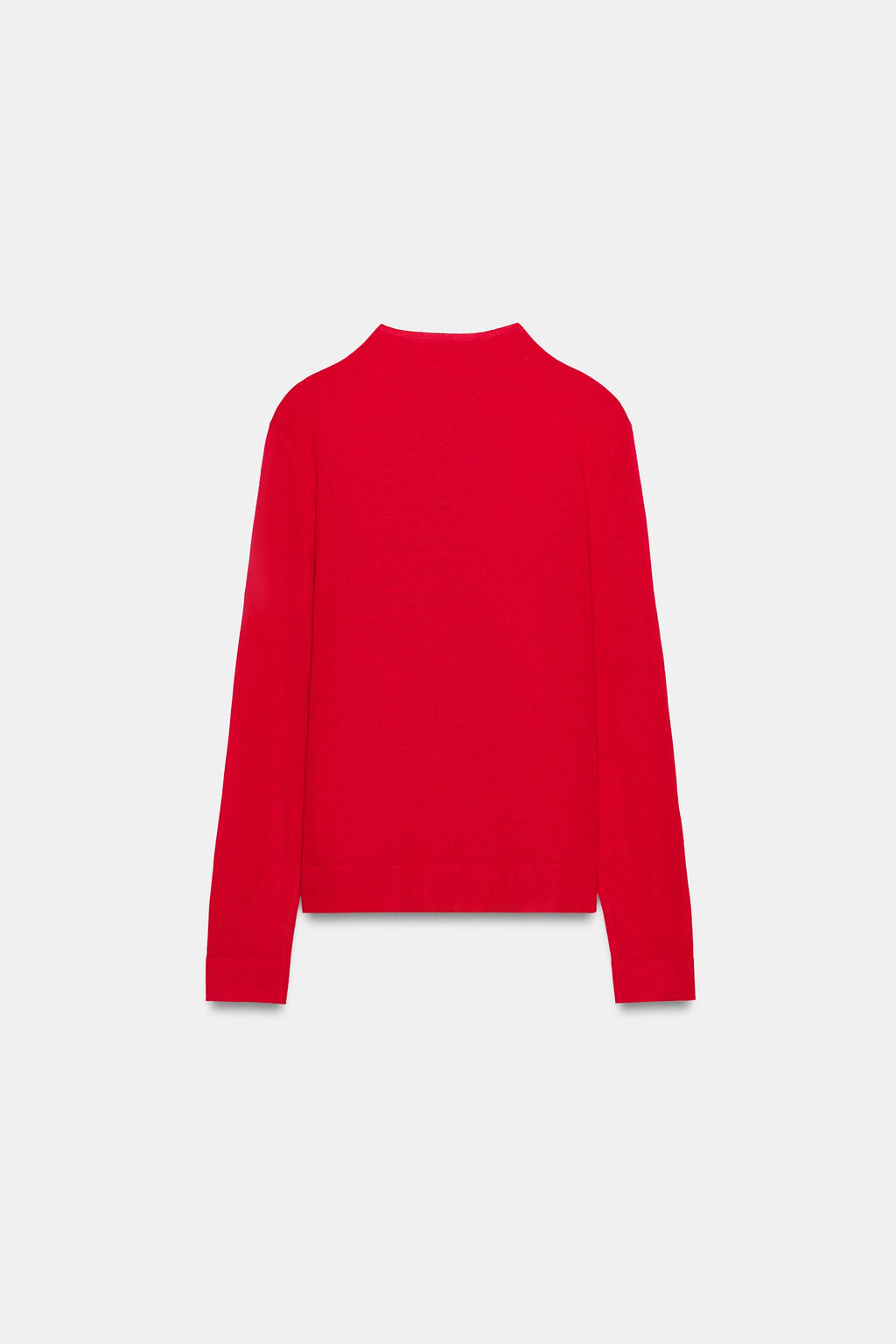 CHAQUETA PUNTO EXTRAFINO / Rojo - Zara фото 7