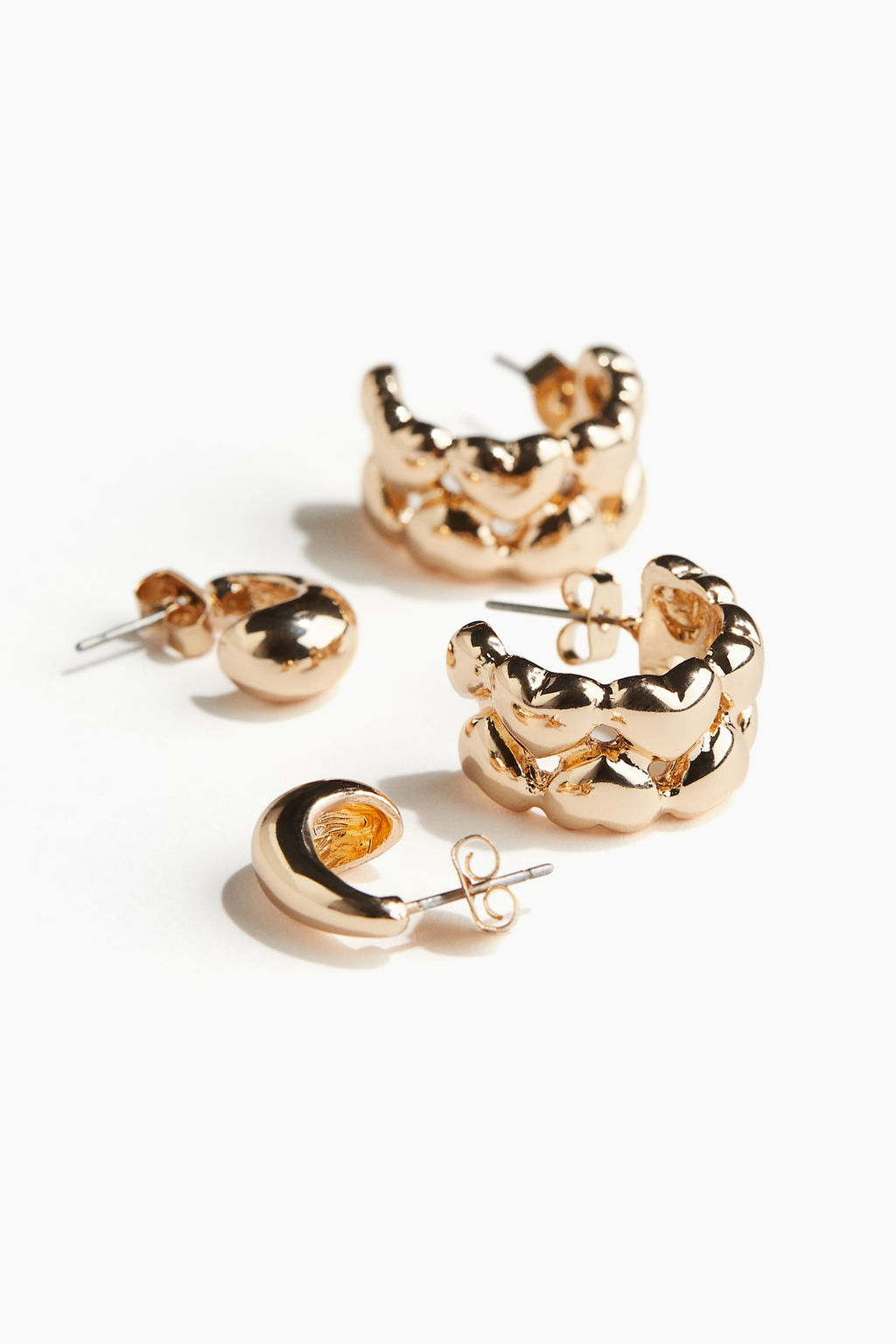 2 pares de pendientes de aro - H&m фото 2