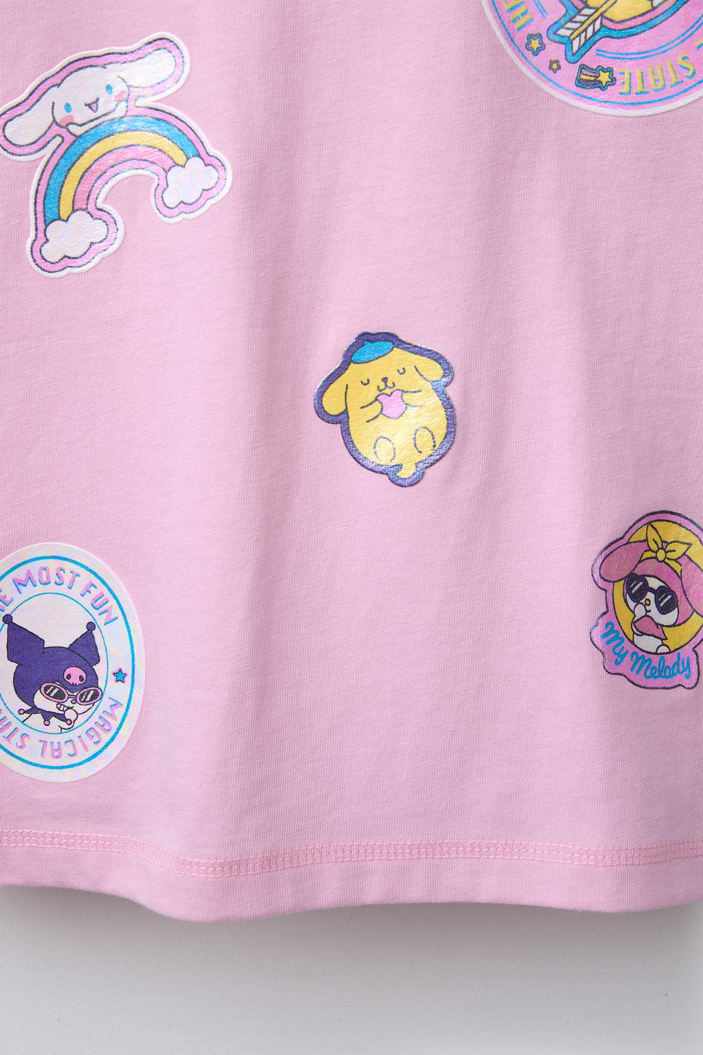 KUROMI SANRIO PATCH T-SHIRT - Zara фото 3