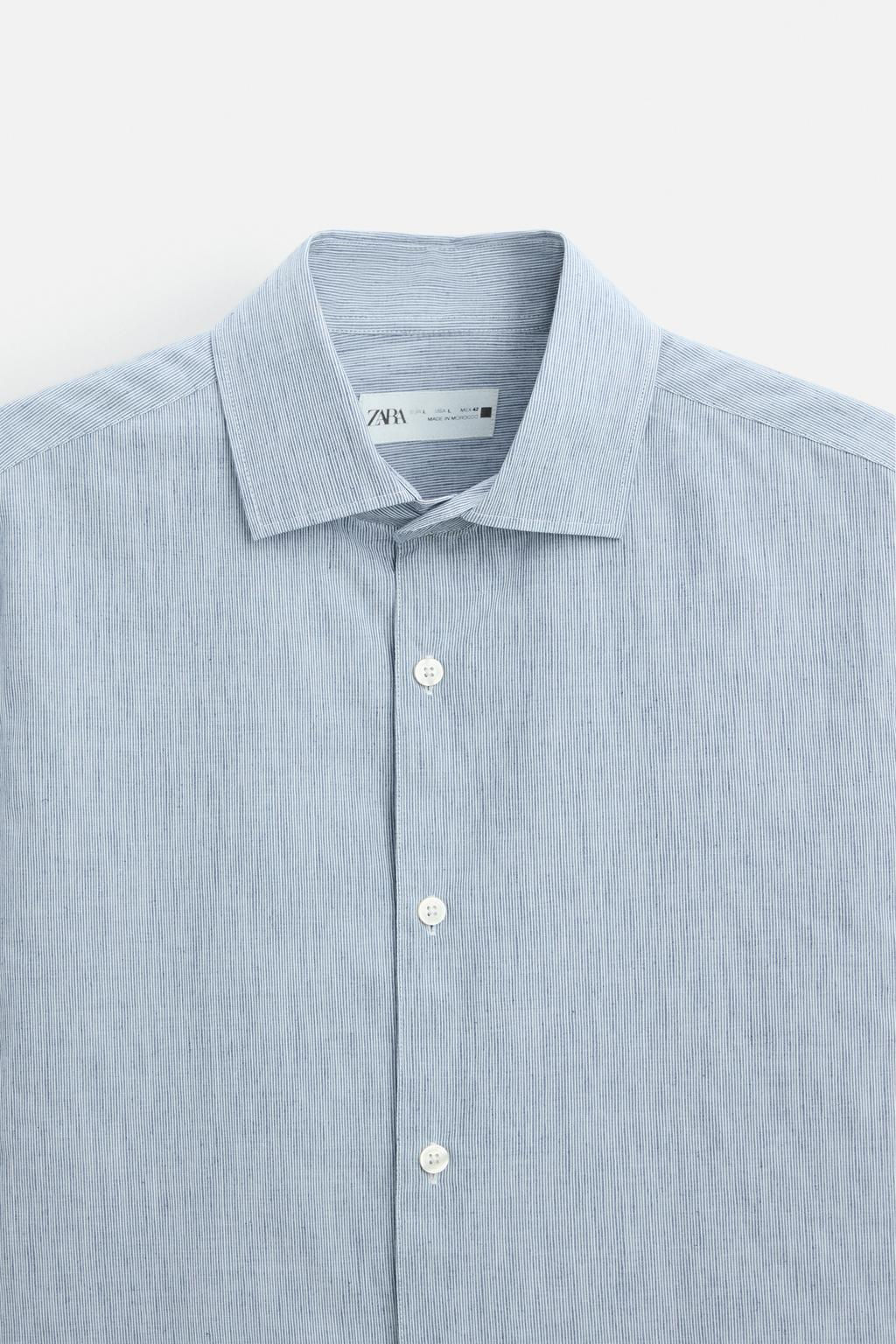 STRIPED SHIRT - Zara фото 9