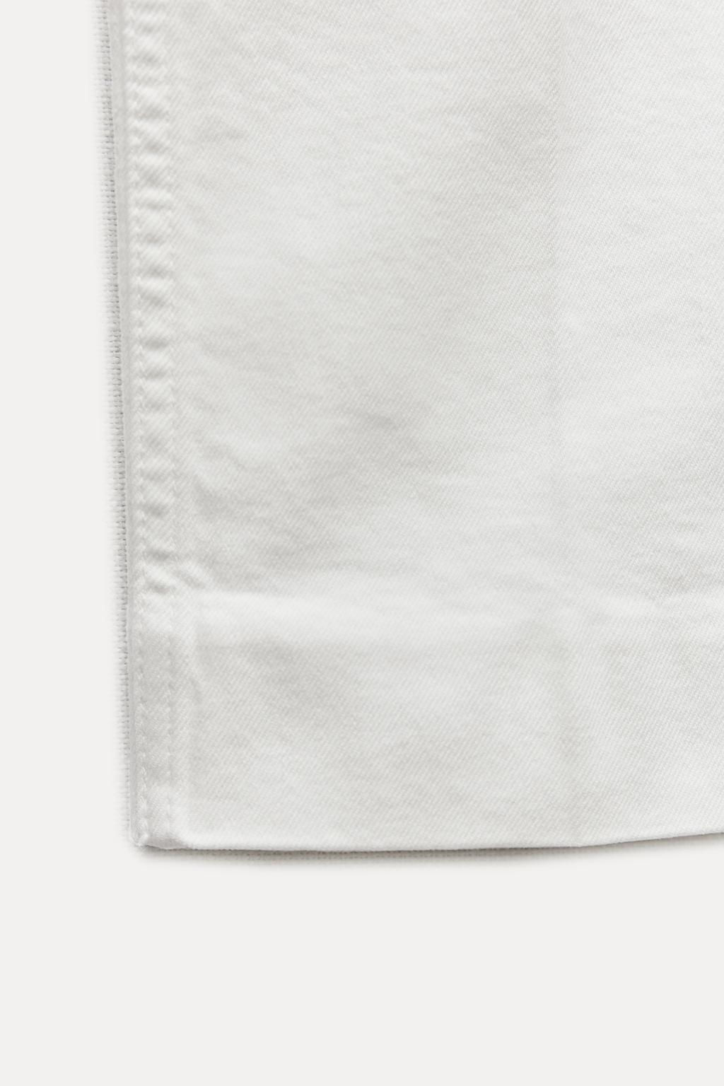 ZW COLLECTION BOOTCUT HIGH-WAIST CROPPED JEANS - Zara фото 20