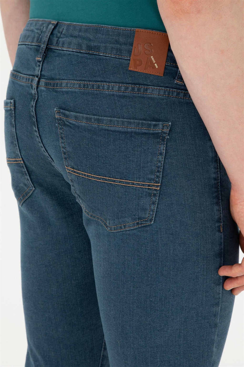 Мужские синие джинсовые брюки Неожиданная скидка в корзине - U.s. polo assn фото 6