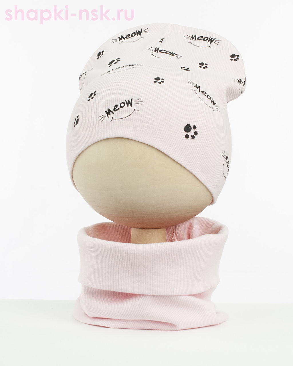 03-4-IT Комплект (шапка+снуд) (50-52)