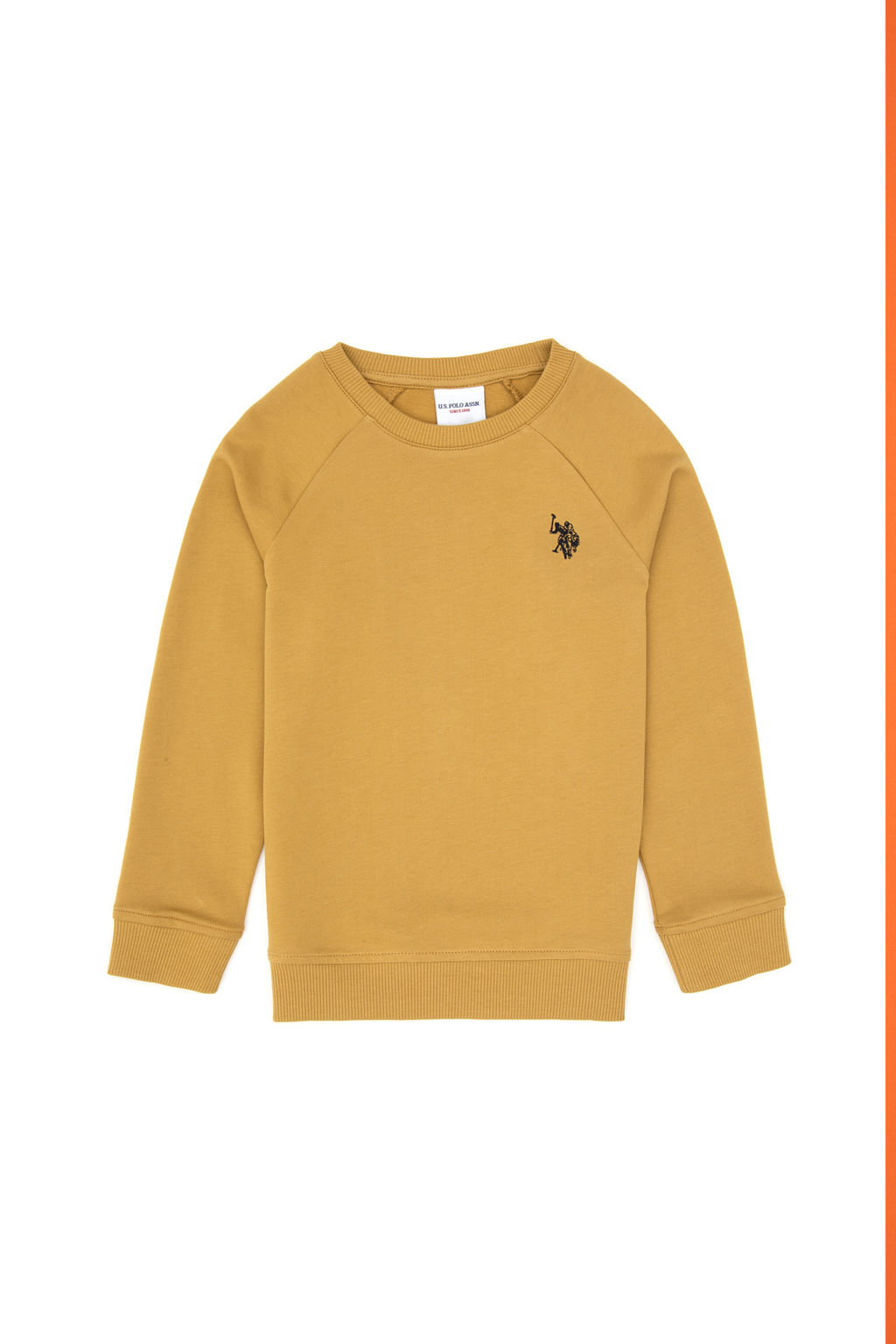 Erkek _ocuk Hardal Basic Sweatshirt Sepette S_rpriz _ndirim - U.s. polo assn фото 10