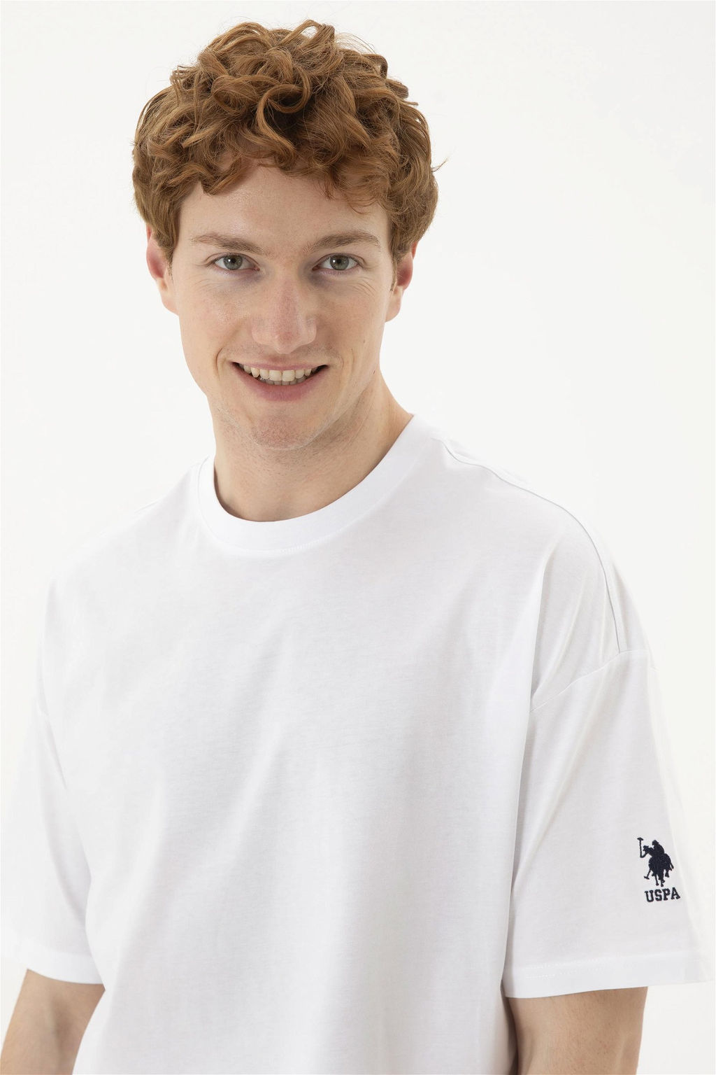 Мужская белая футболка - U.s. polo assn фото 2