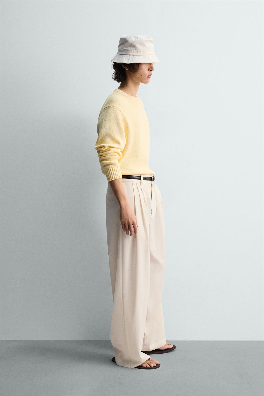 TEXTURED COTTON JUMPER - Zara фото 4
