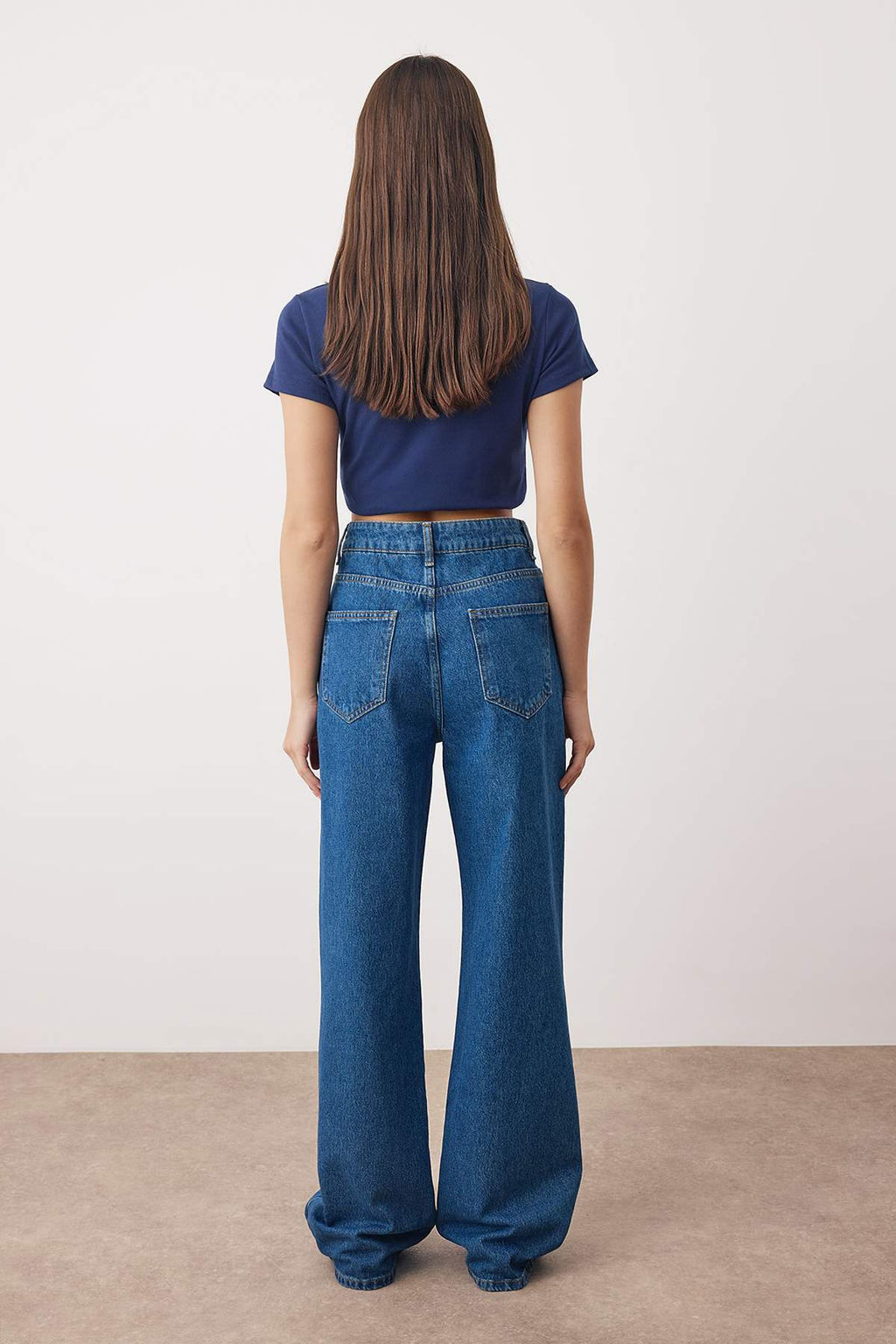 Mavi Yuksek Bel Wide Leg Jeans TWOAW25JE00039