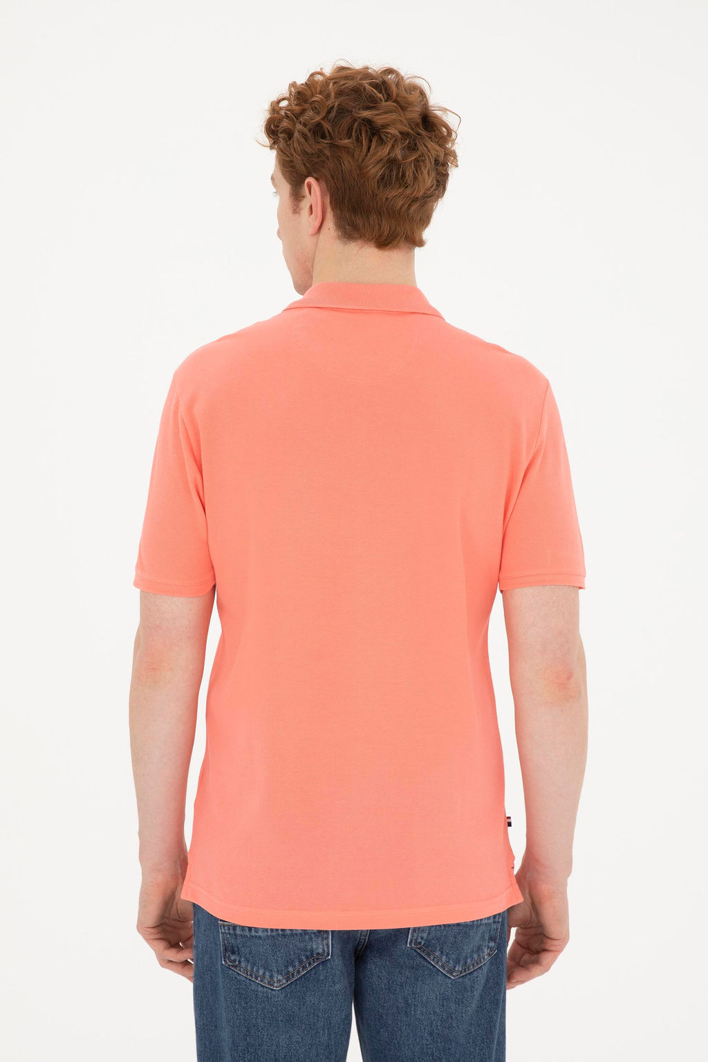 Мужская базовая футболка Salmon - U.s. polo assn фото 5