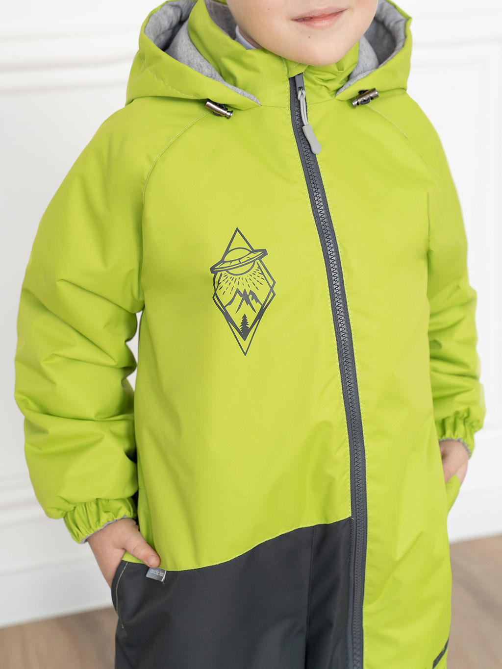 Комбинезон демисезонный мята - Arctic kids фото 5