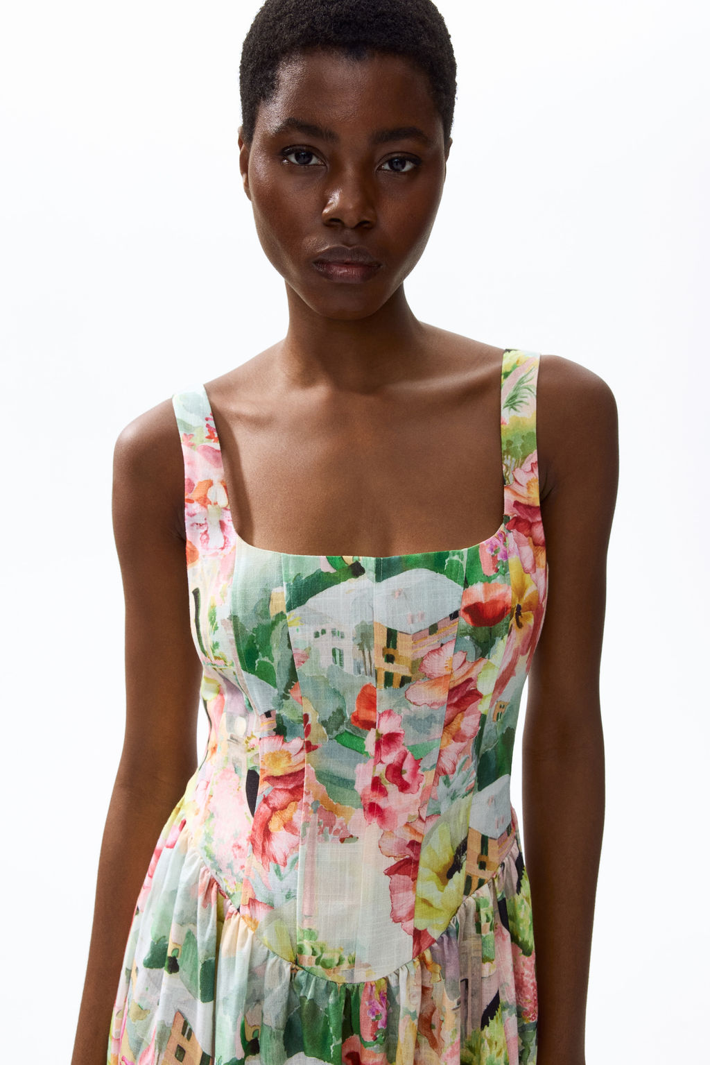 Vestido acorsetado - H&m фото 6