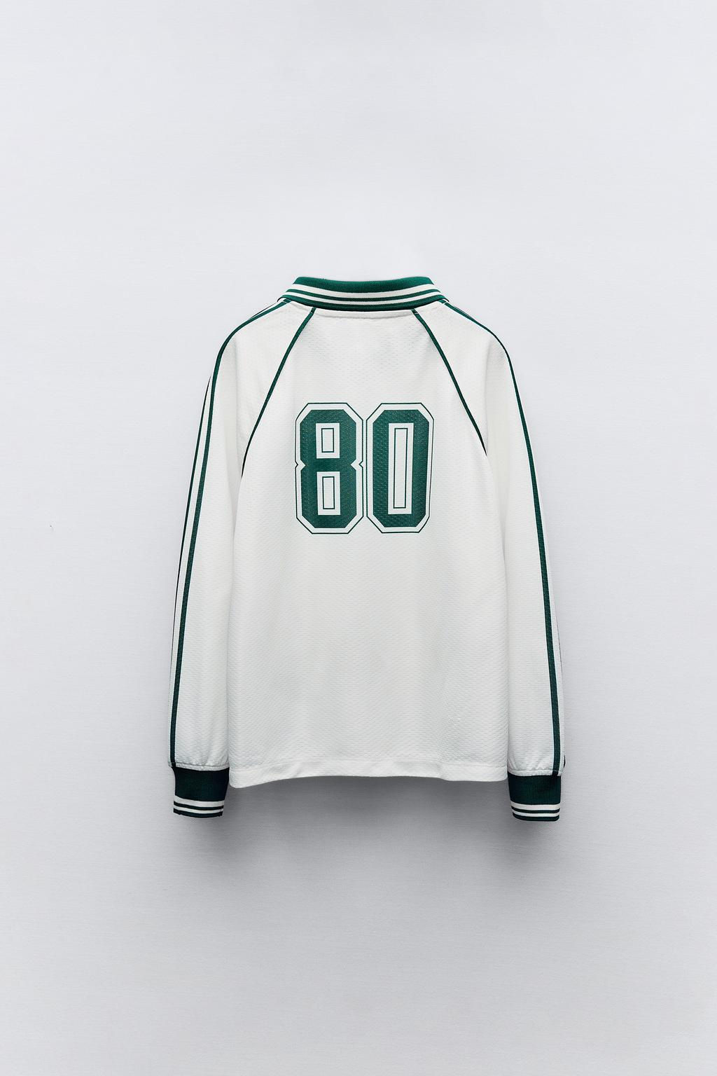 FOOTBALL T-SHIRT WITH PATCH - Zara фото 3