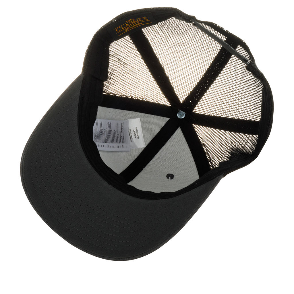 Бейсболка FLEXFIT арт. 6606RT (темно-серый / черный)  фото 2