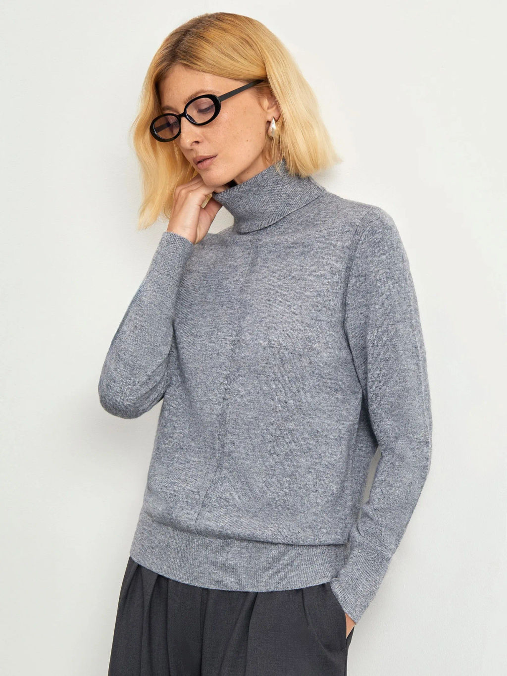 Водолазка из трикотажа - Emka фото 3