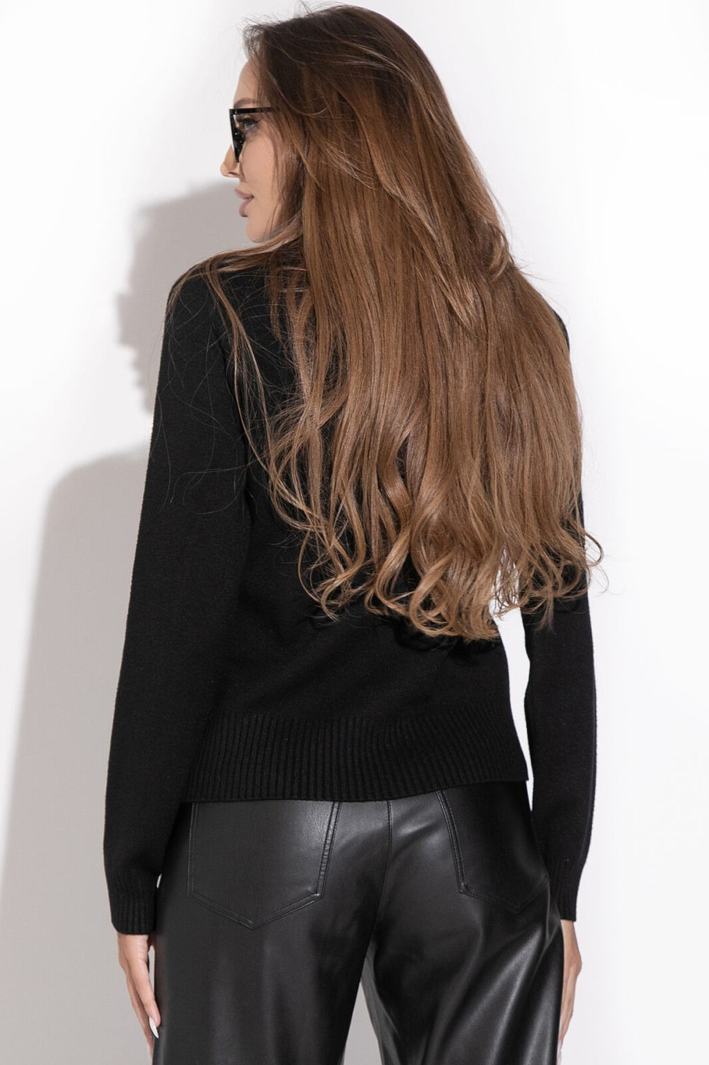 Пуловер Ясмина (черный) - Эльза фото 5