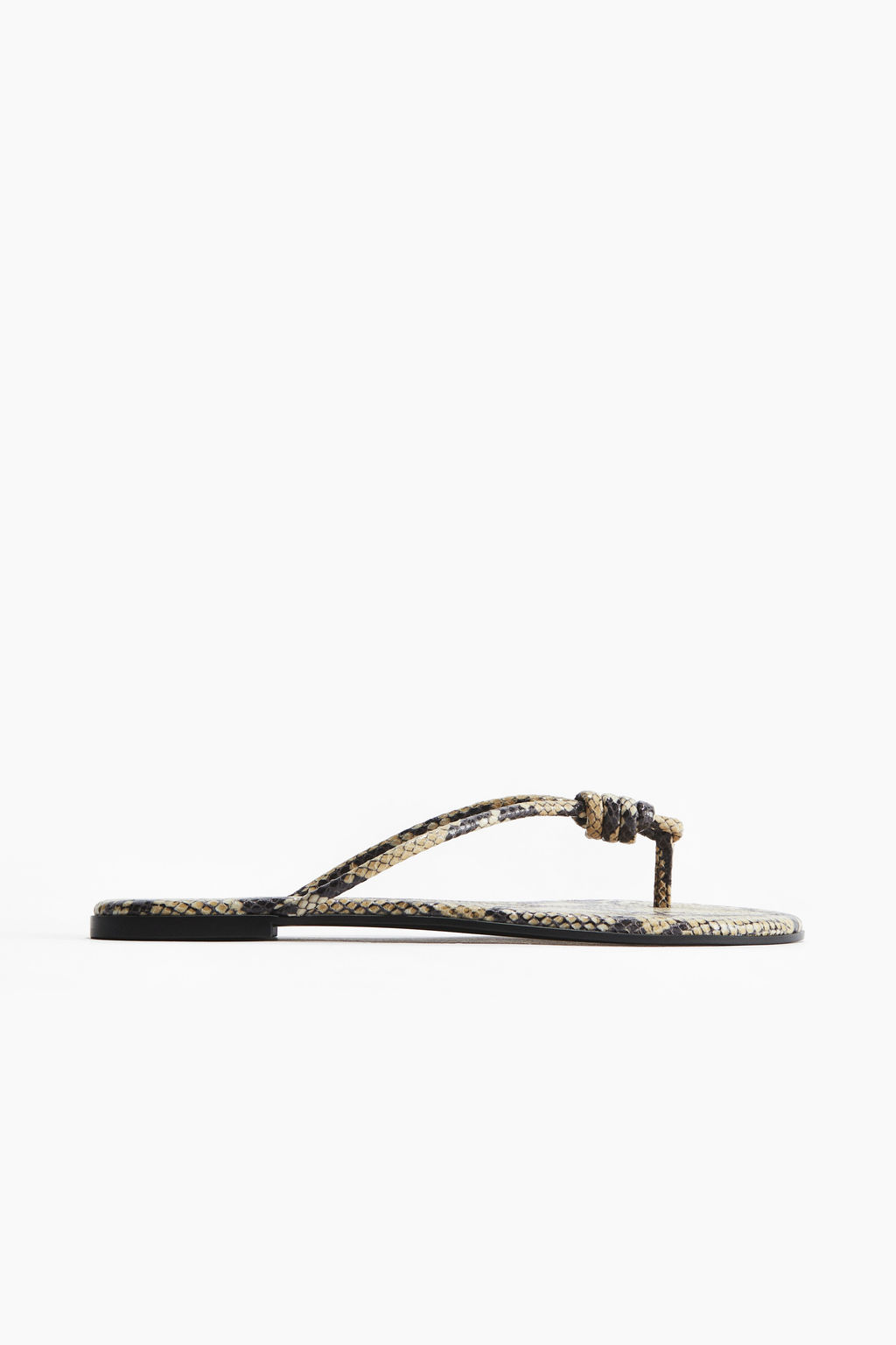 Chancletas con nudo decorativo - H&m фото 5